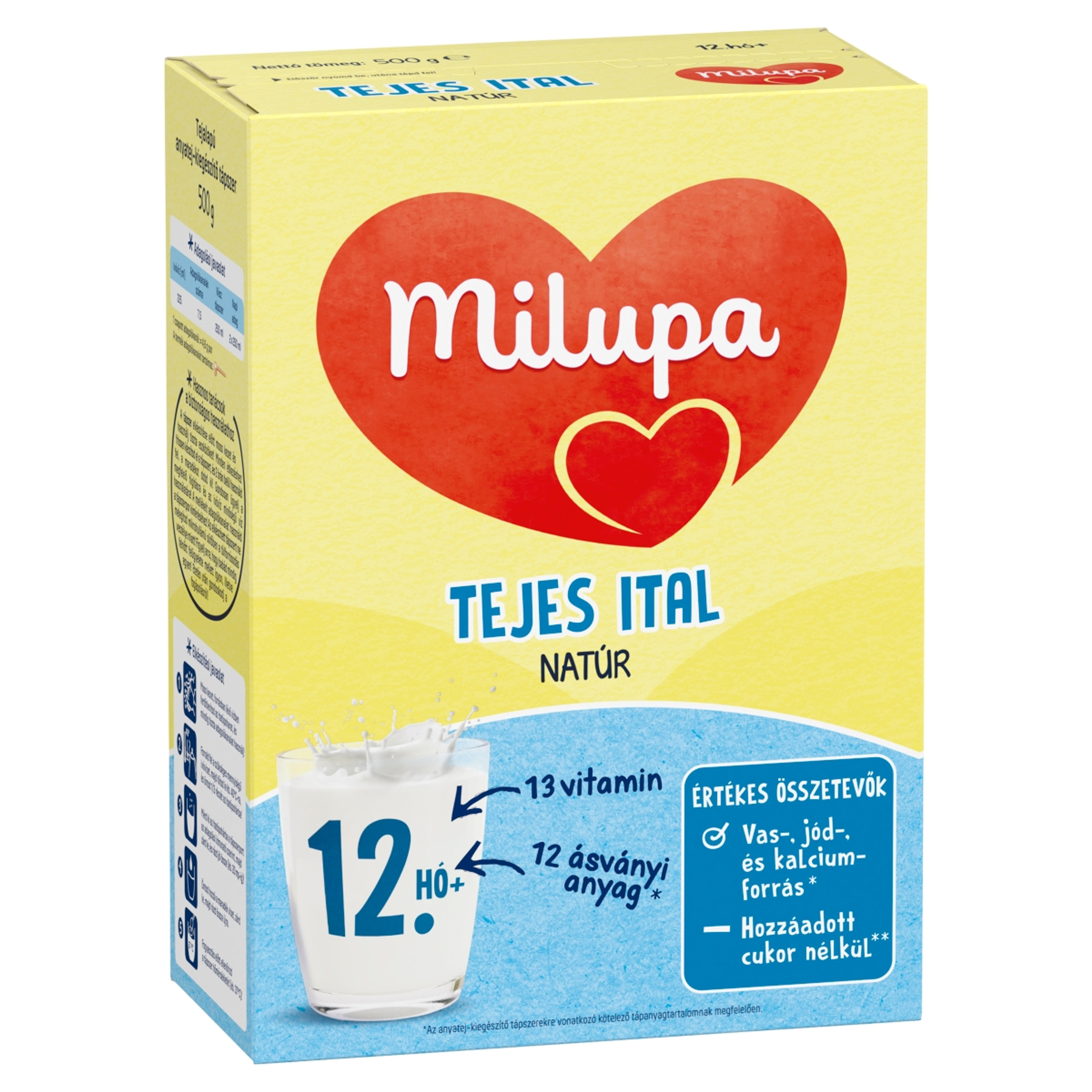 Milupa tejes ital 1 éves kortól - 500 g-3