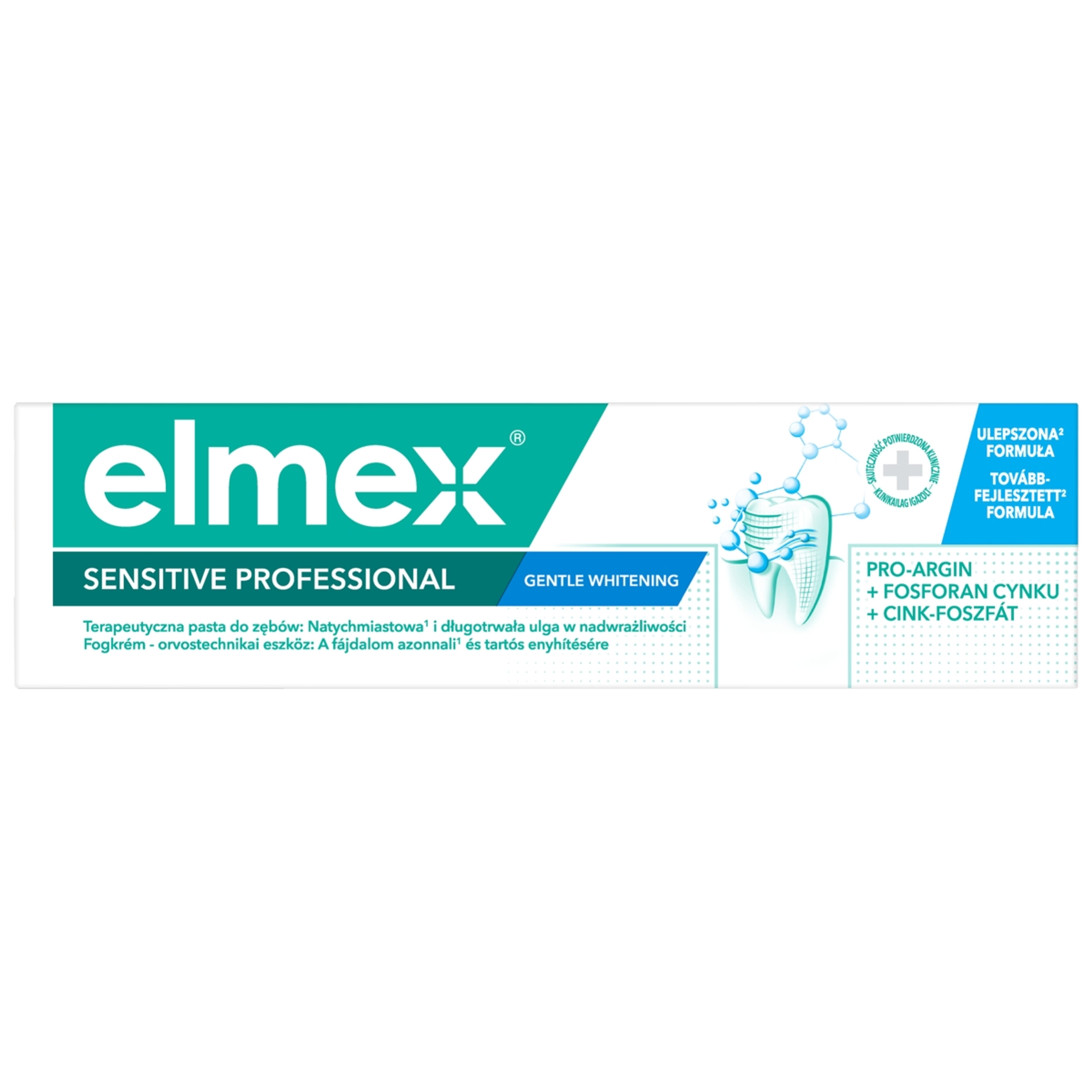 Elmex Sensitive Professional White fogkrém - 75 ml