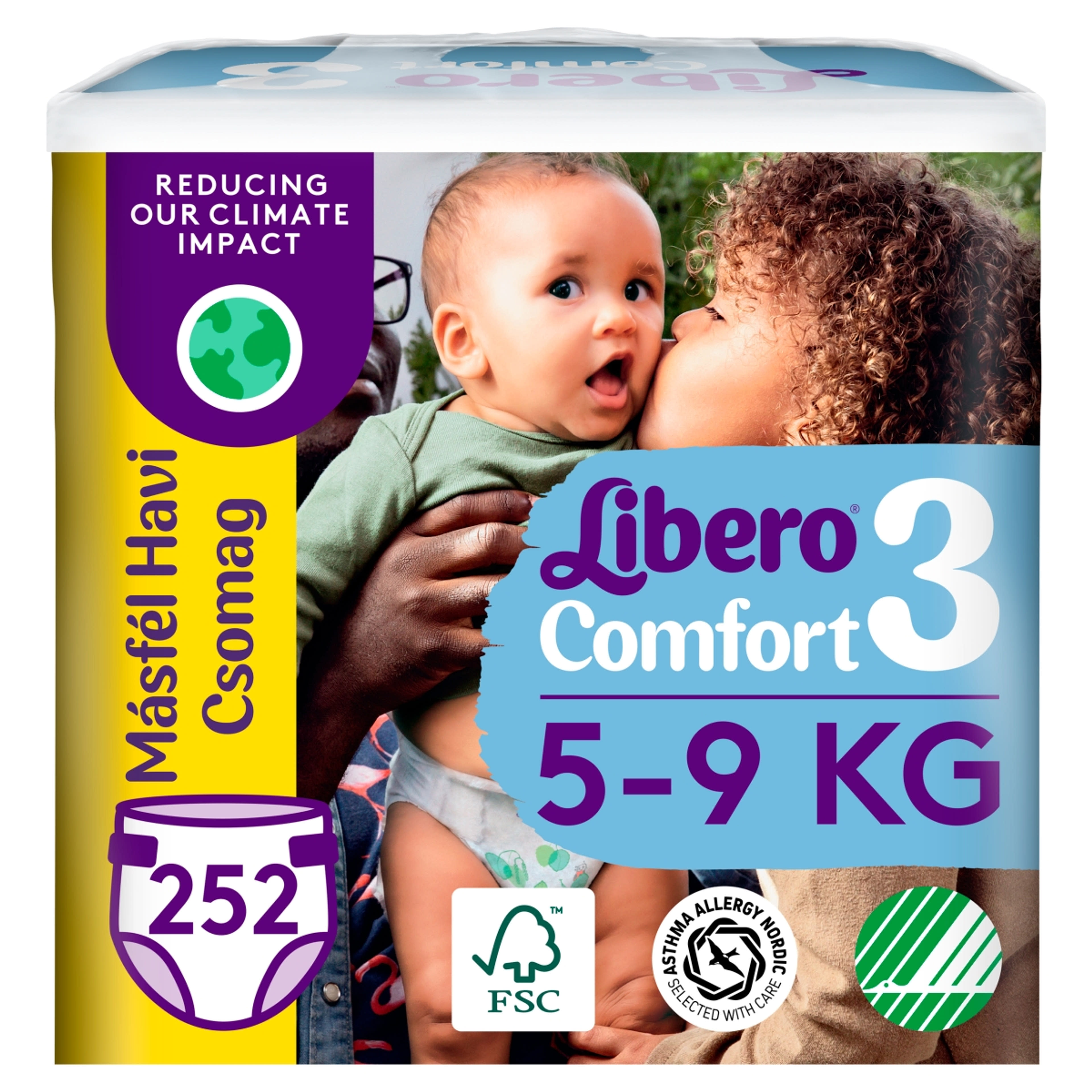 Libero Comfort nadrágpelenka 3-as 5-9 kg - 252 db