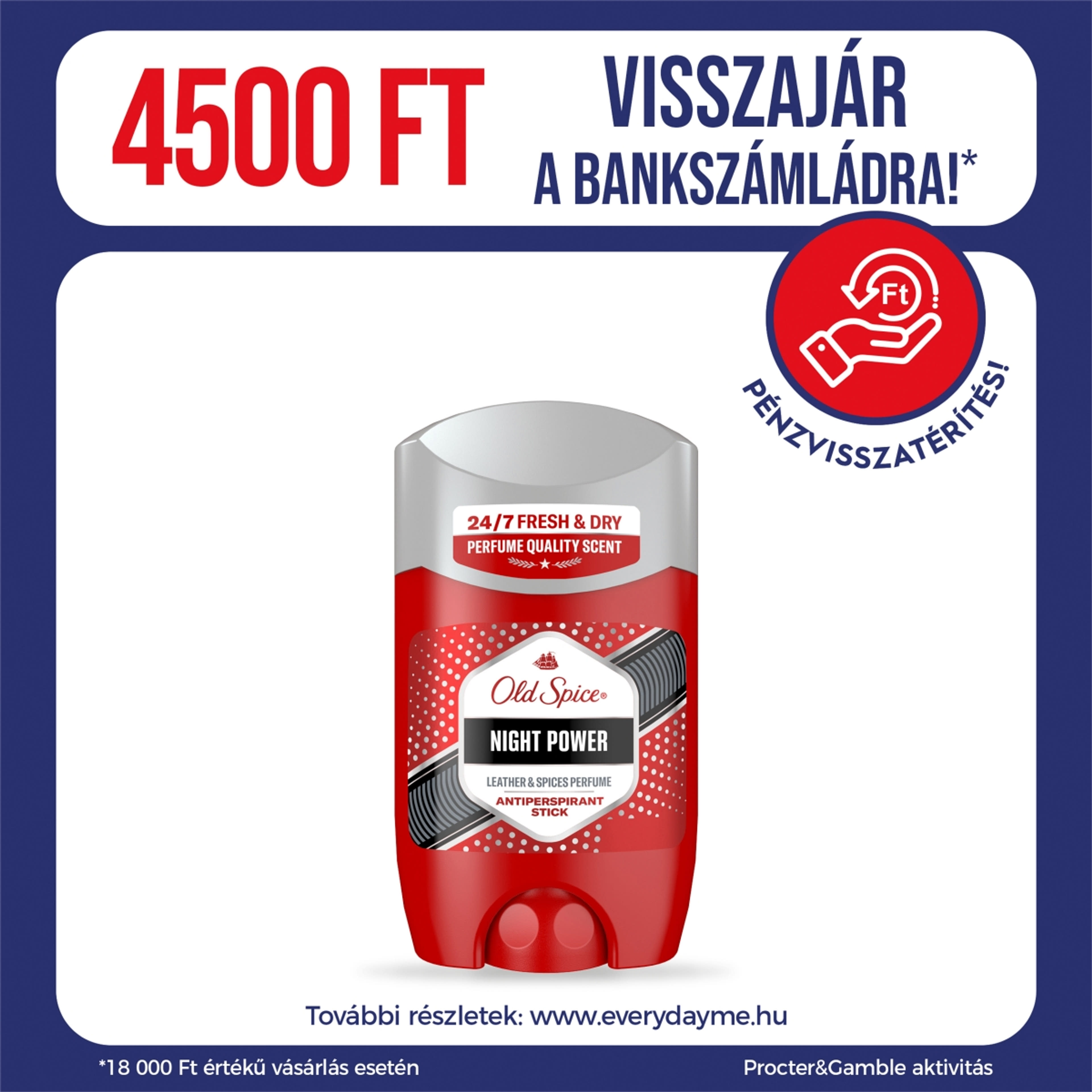 Old Spice Night Power férfi stift dezodor - 50ml-1