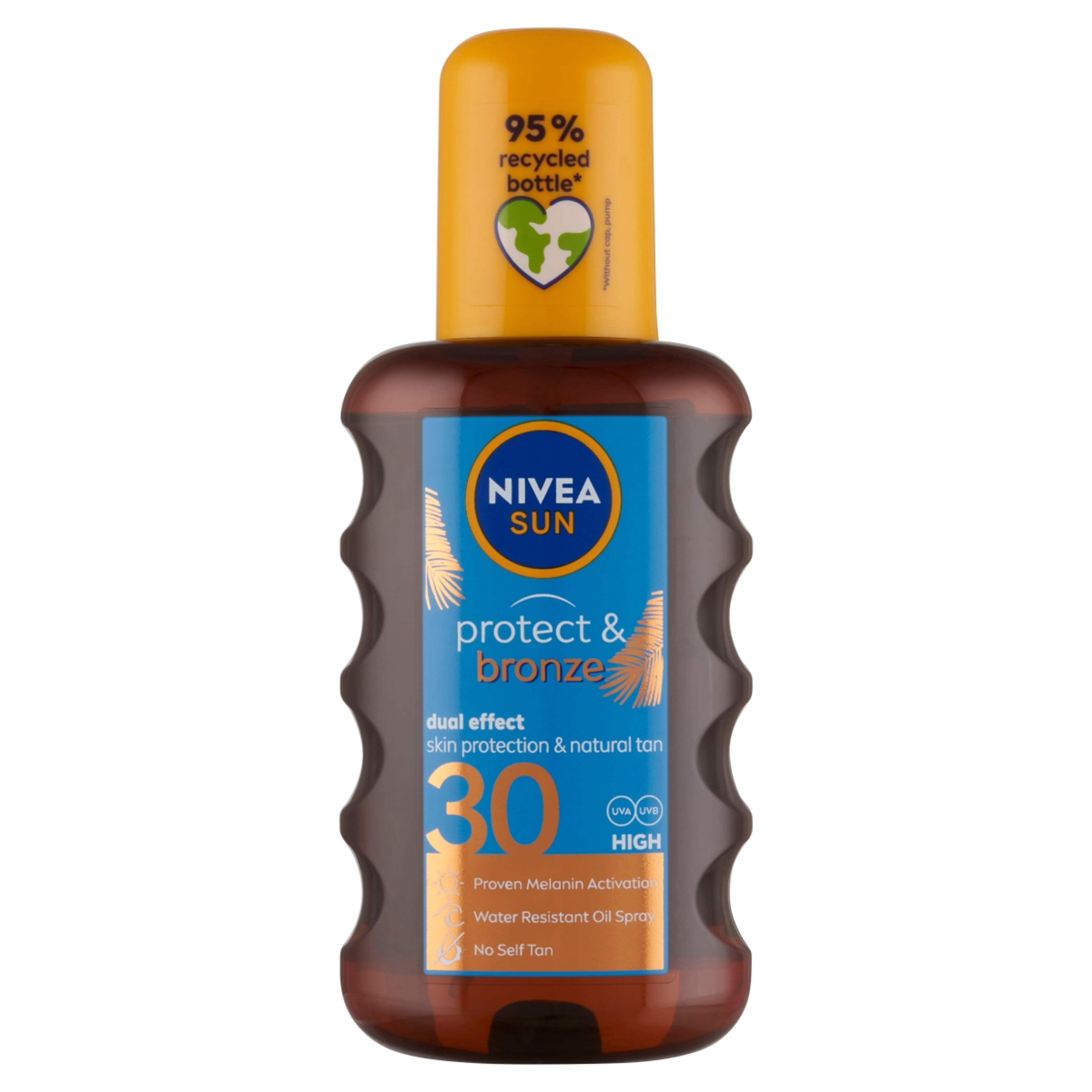 NIVEA SUN Protect & Bronze napolaj spray FF30 - 200 ml