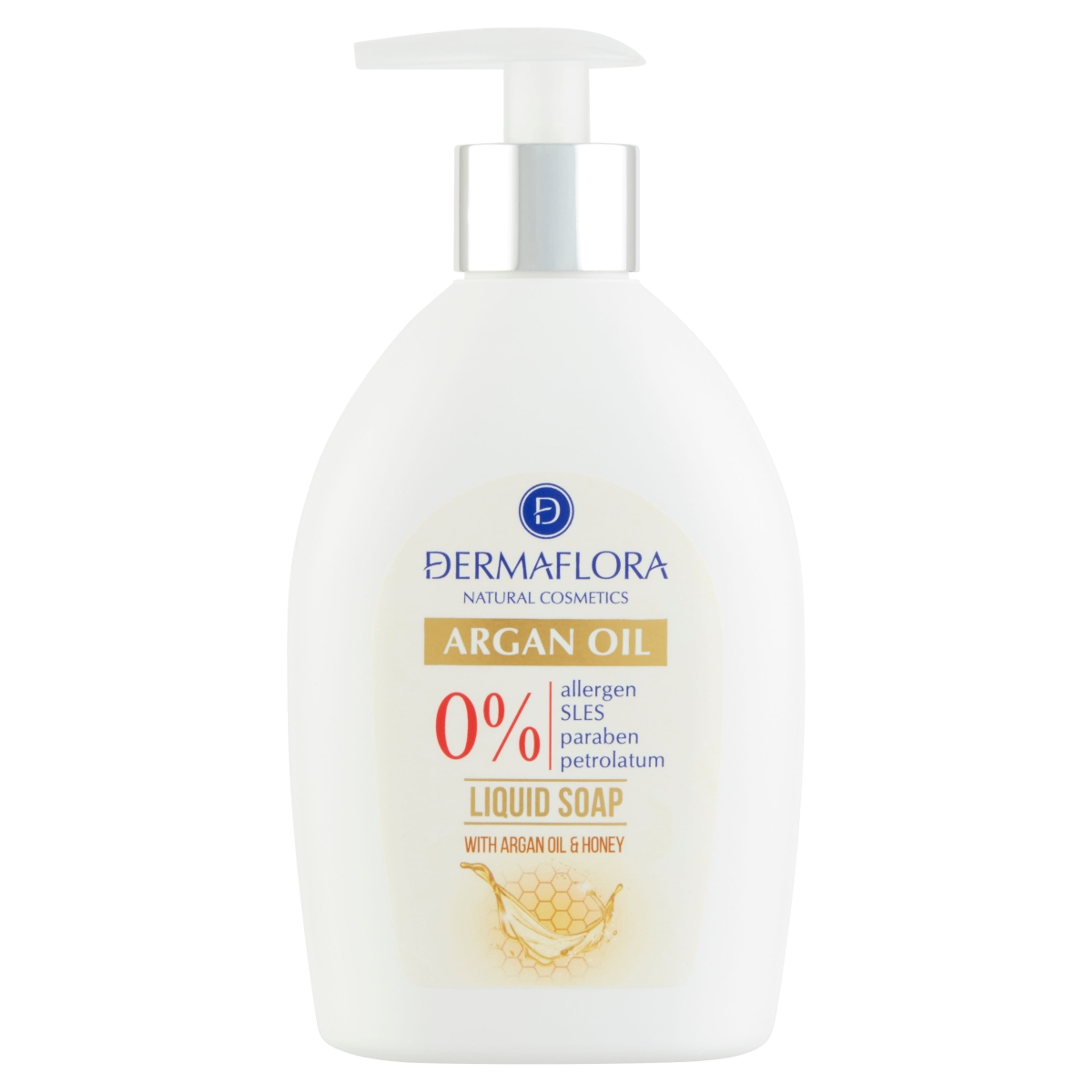 Dermaflora folyékony szappan 0% argan oil&honey - 400 ml-1