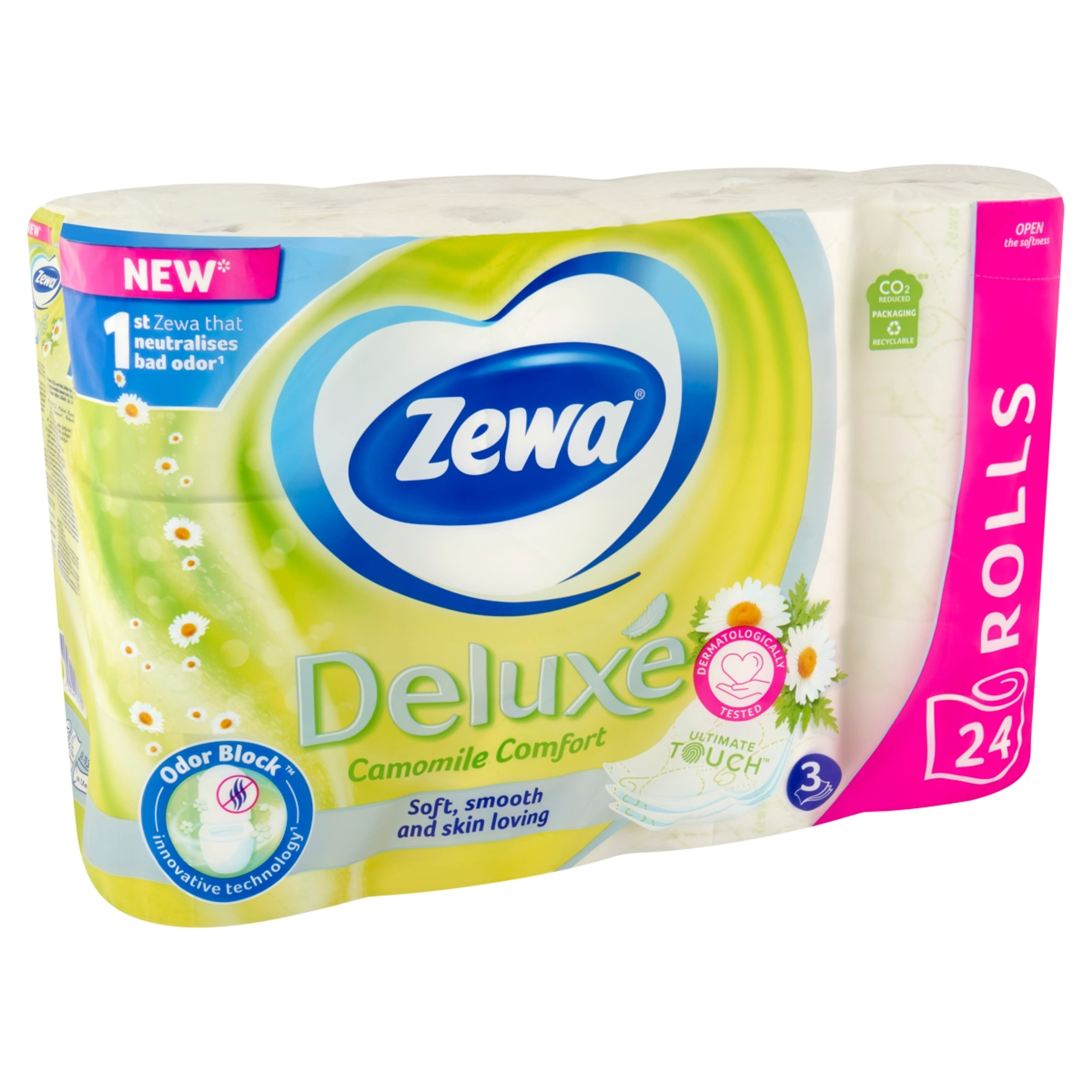 Zewa Deluxe Camomile Comfort toalettpapír 3 rétegű - 24 db-2