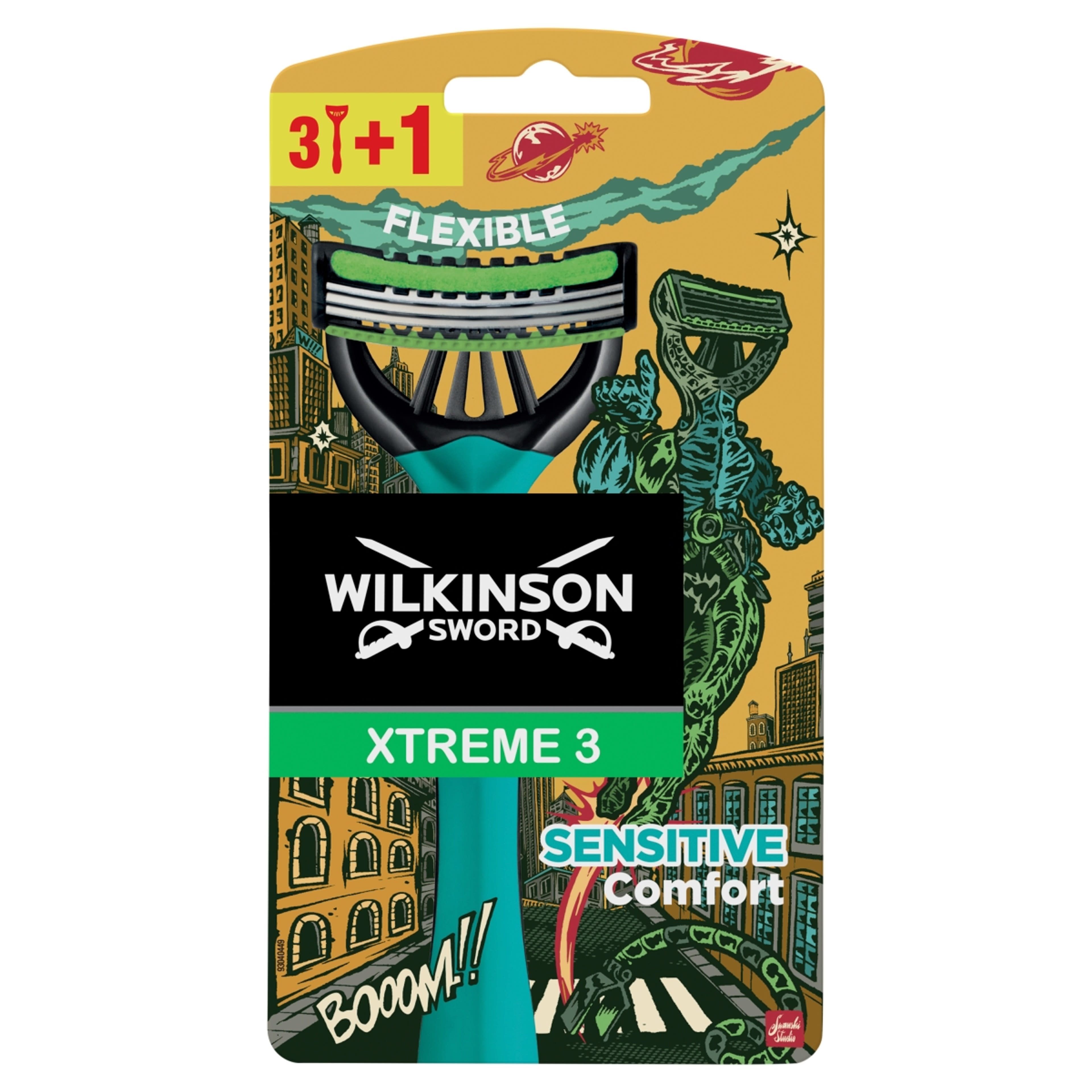Wilkinson Xtreme3 eldobható borotva 3 pengés - 4 db