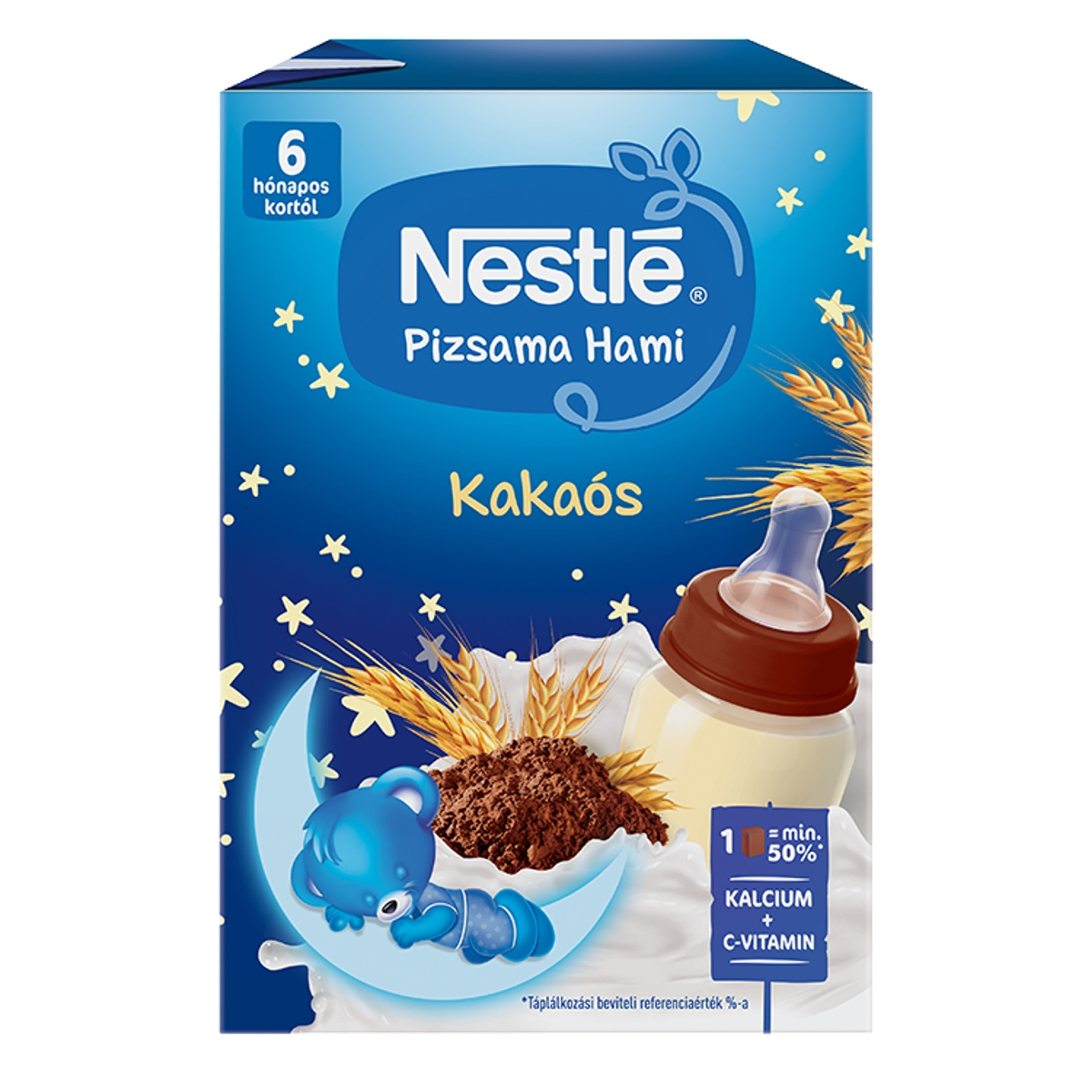 Nestlé Pizsama Hami Folyékony Gabonás Bébiétel Kakaós Ízű 6 Hónapos Kortól - 2x200 ml