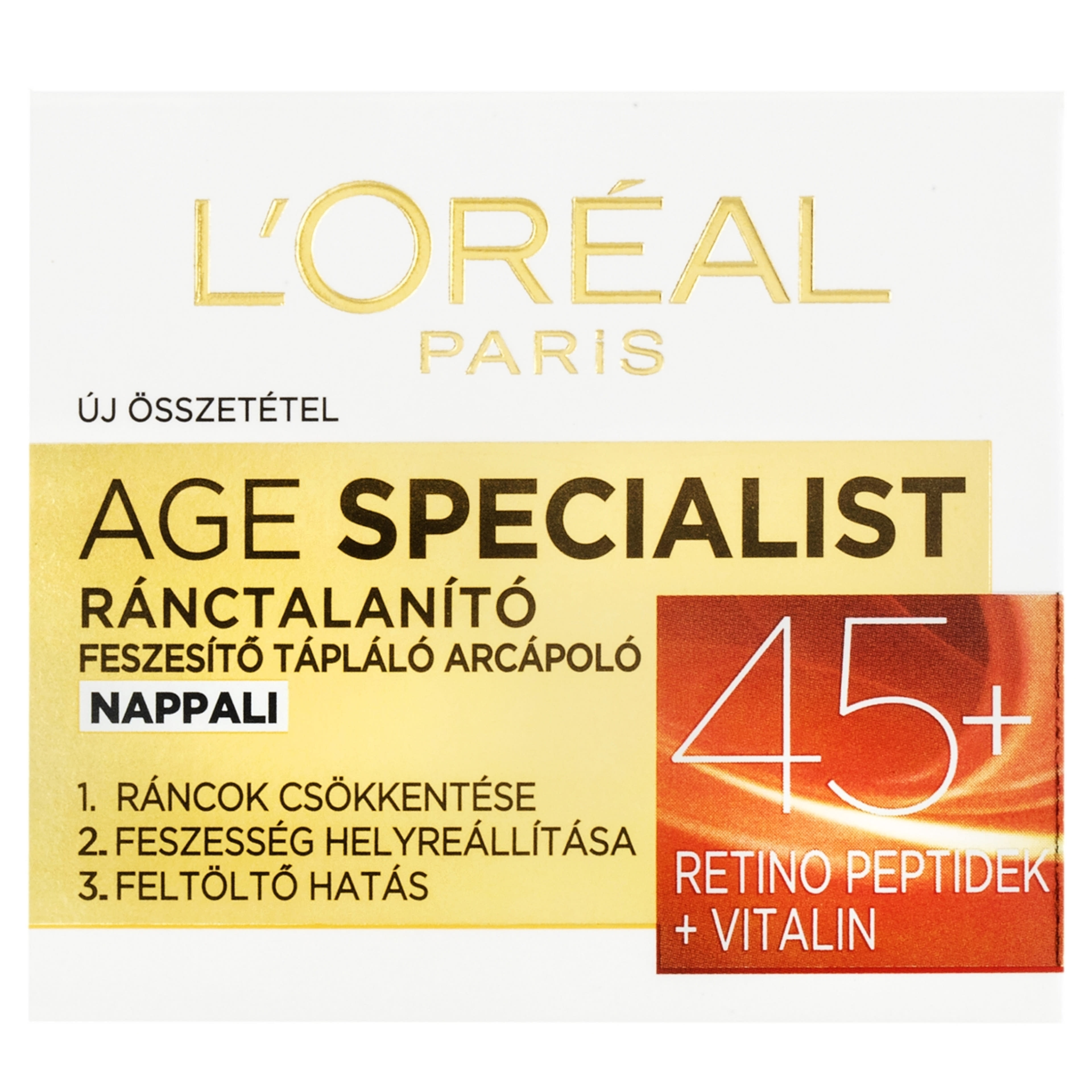 L'Oréal Paris Age Specialist nappali arckrém 45+  - 50 ml