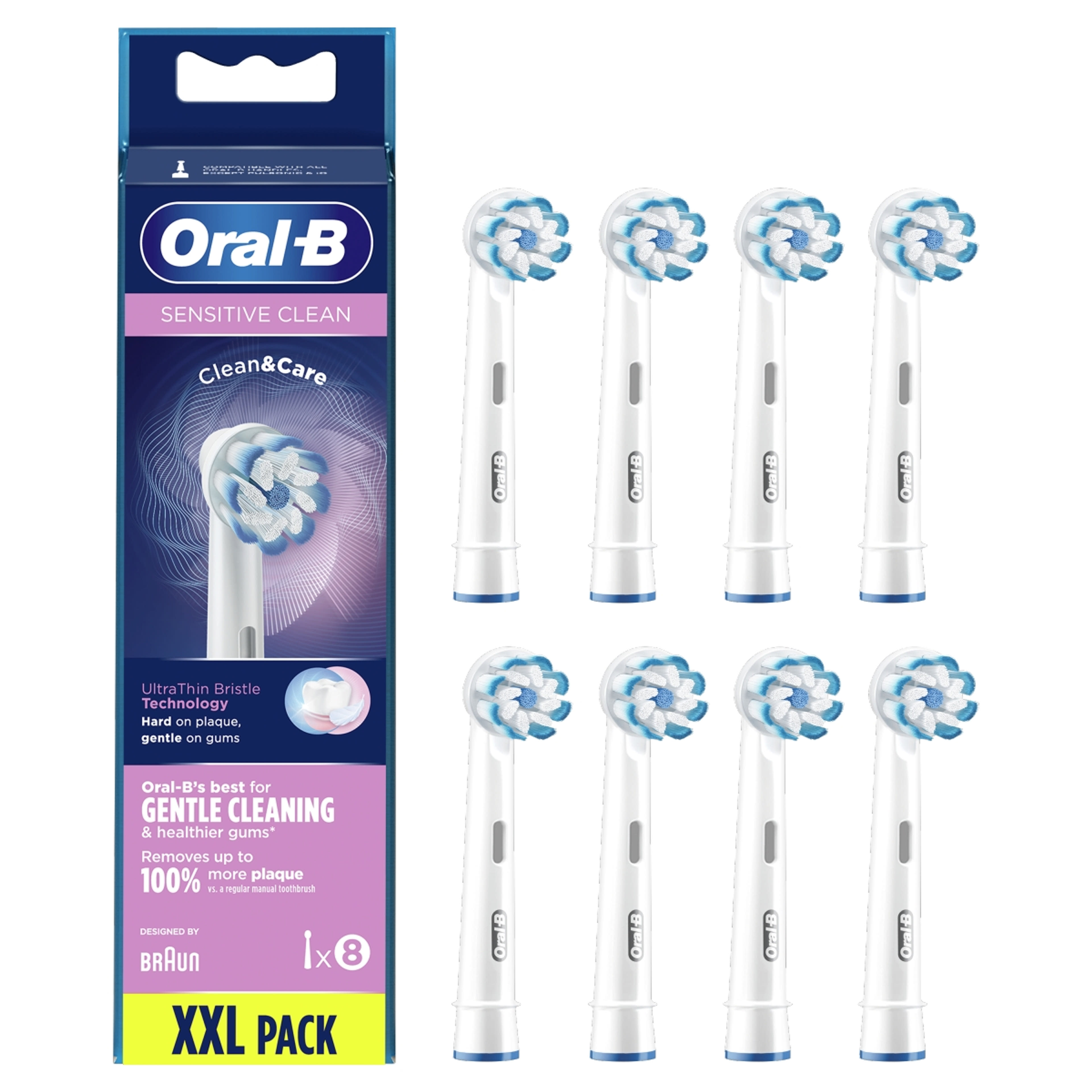 Oral-B Sensi Ultra Thin elektromos fogkefepótfej - 8 db-2