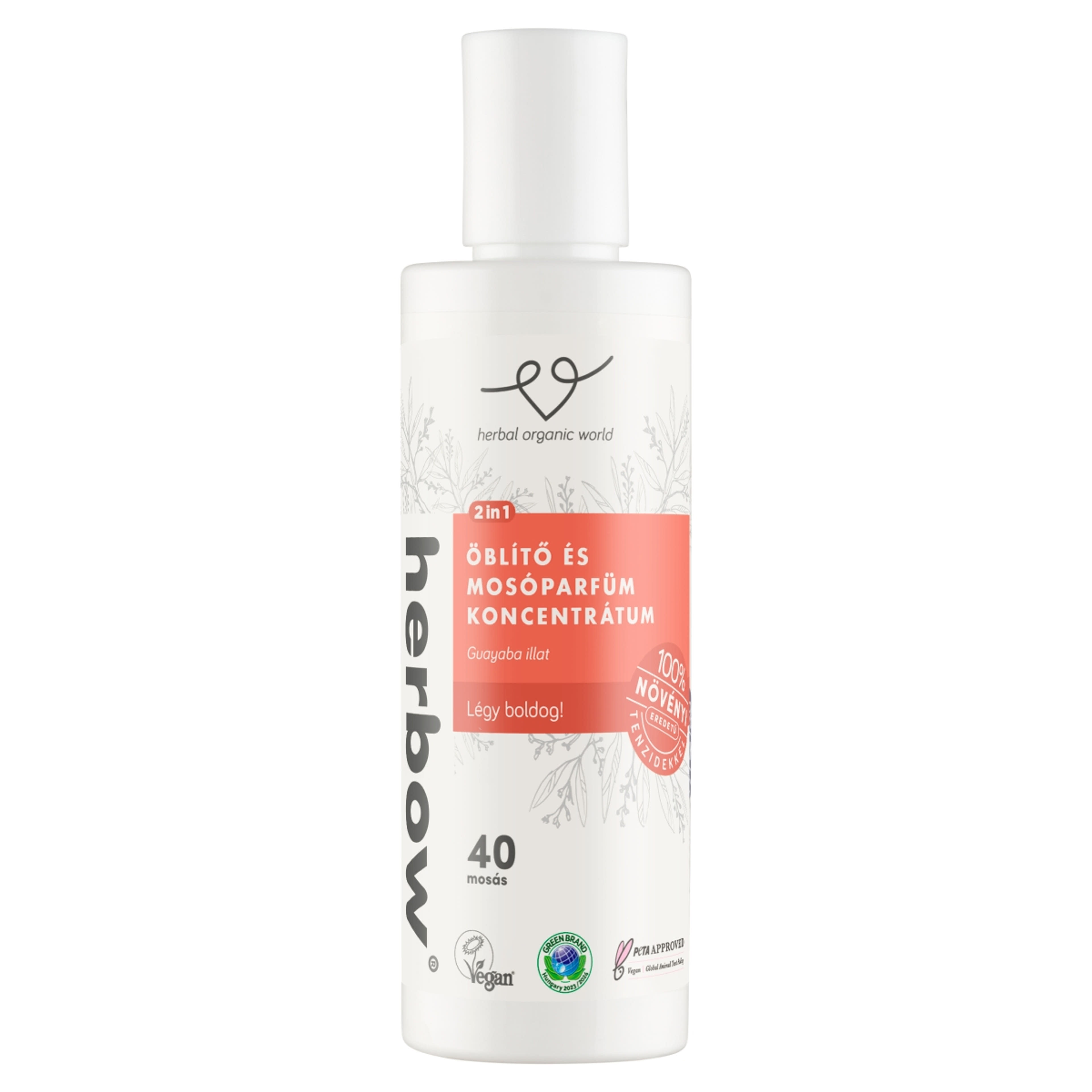 Herbow 2in1 Guayaba illat öblítő és mosóparfüm koncentrátum 40 mosás - 200 ml-1