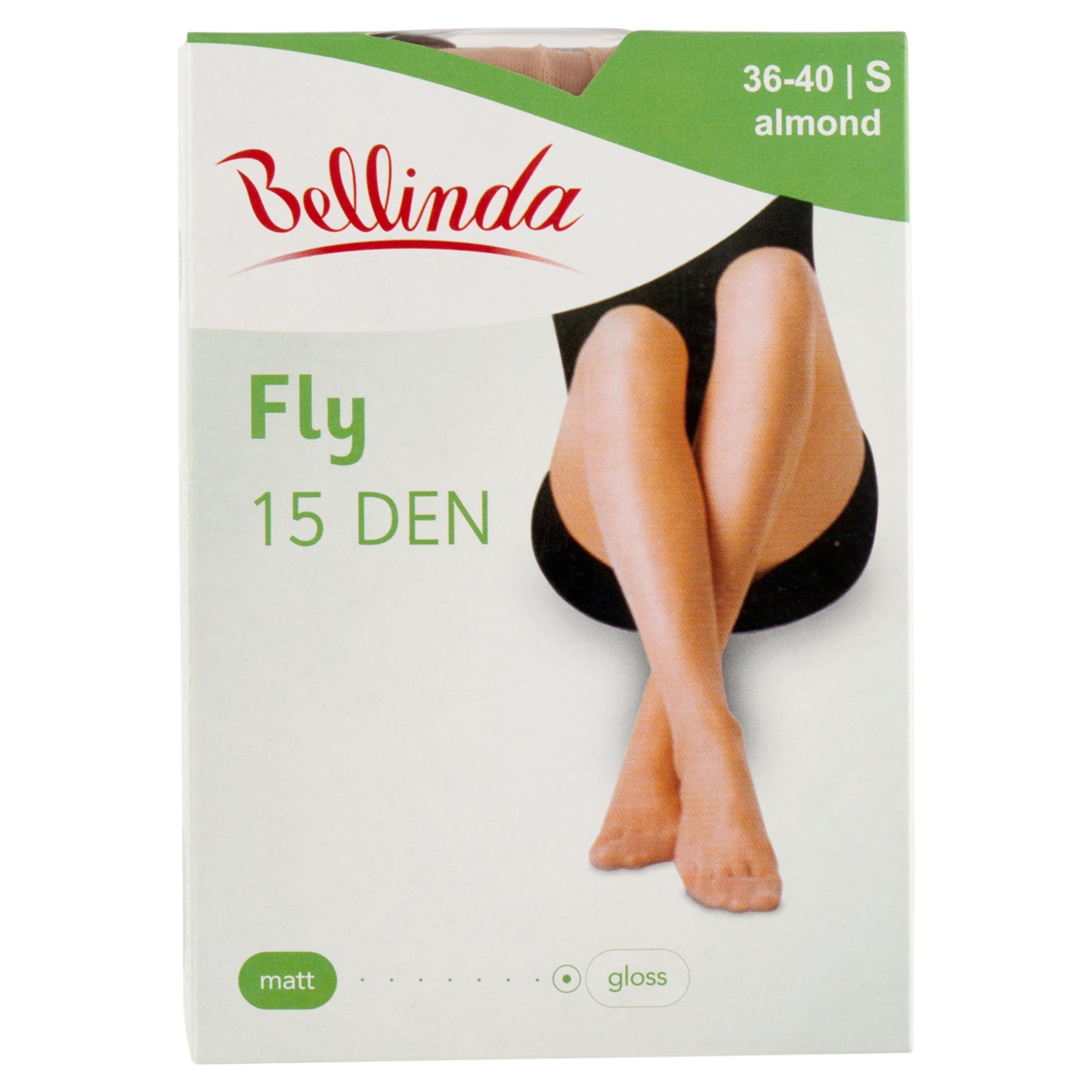 Bellinda Fly 15 Den Almond S Harisnya - 1 db
