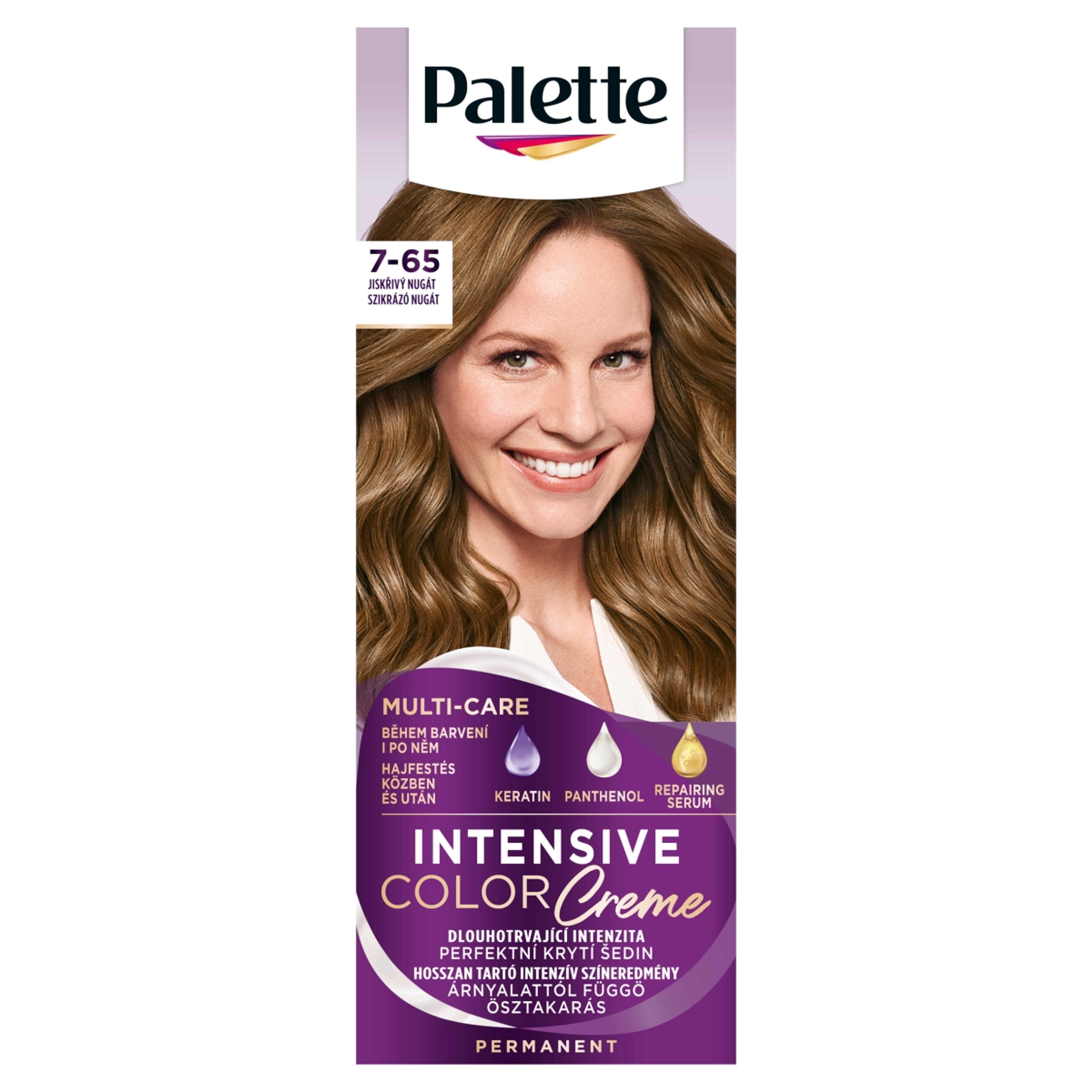 Schwarzkopf Palette Intensive Color Creme hajfesték LG5 Szikrázó Nugát - 1 db