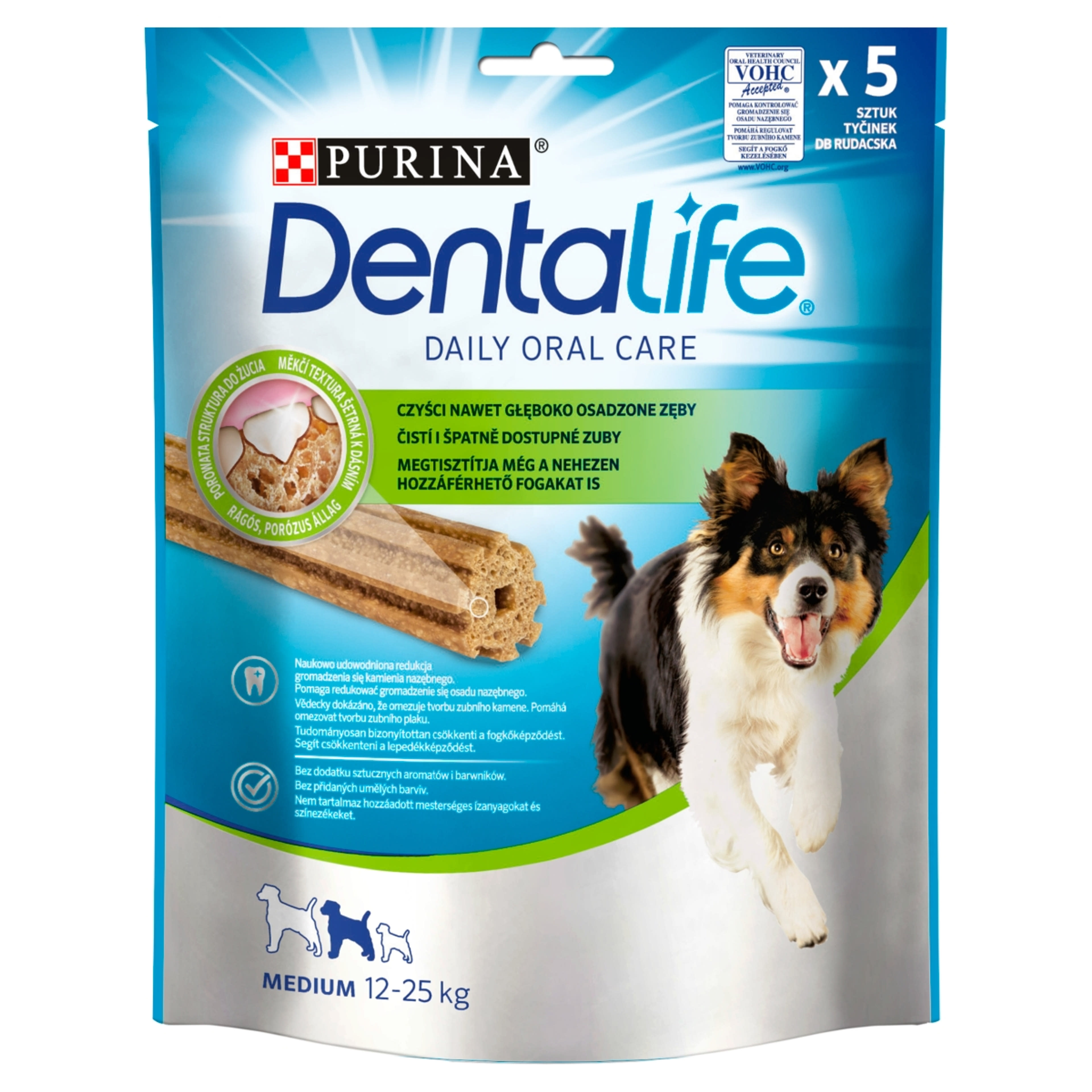 Dentalife medium jutalomfalat kutyáknak - 115 g-1