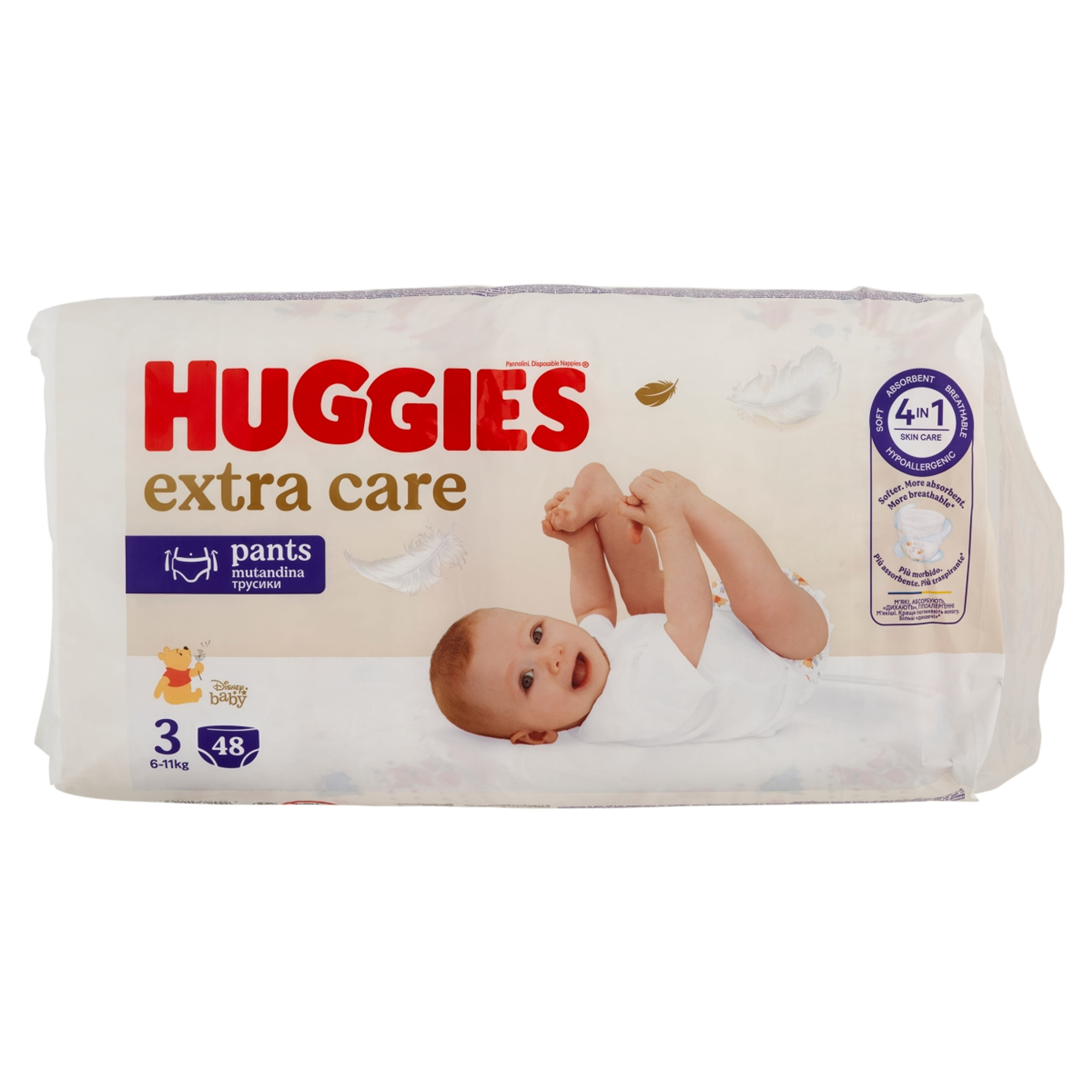 Huggies Elite Soft 3 bugyipelenka 6-11 kg - 48 db