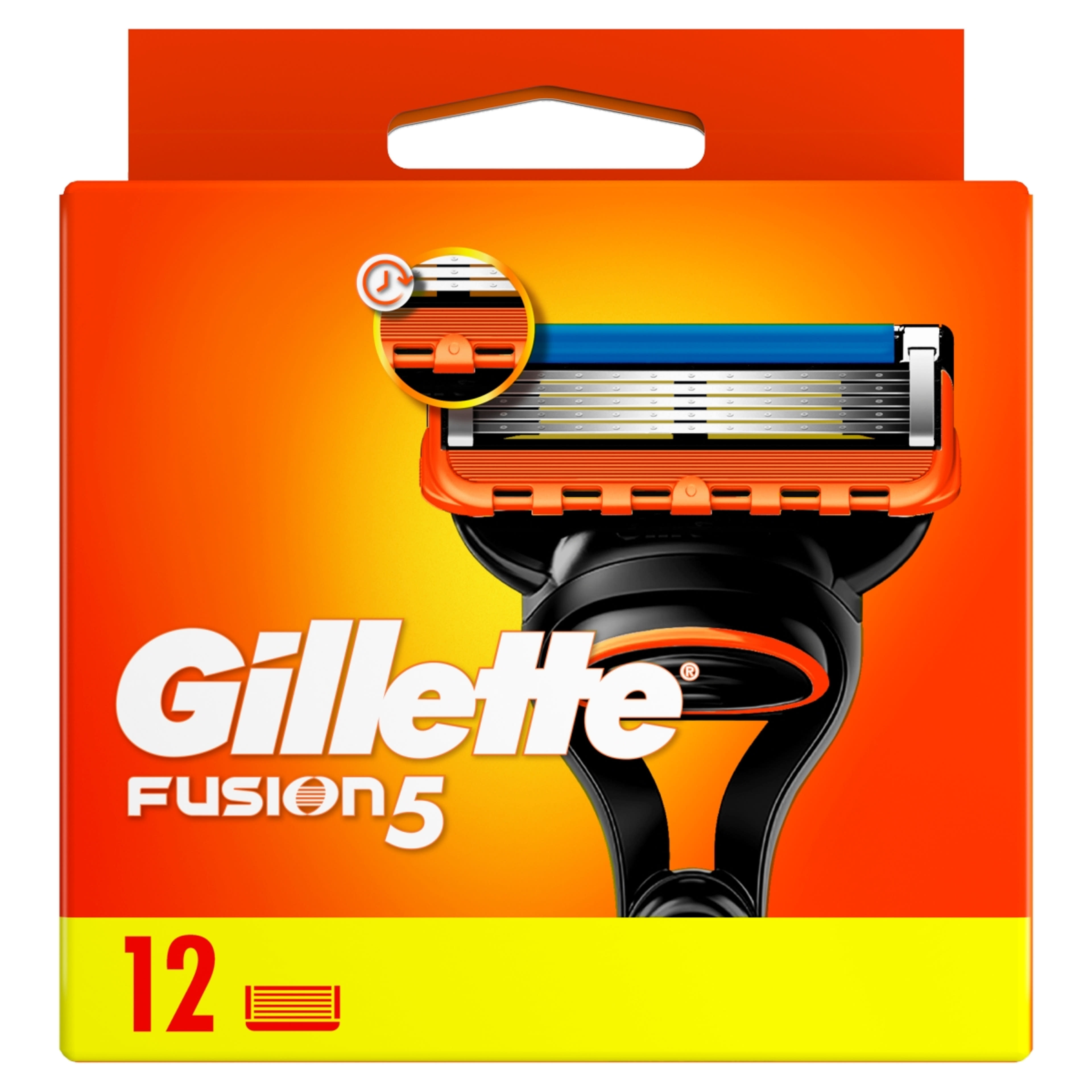 Gillette Fusion5 pótfejek férfi Borotvához - 12 db