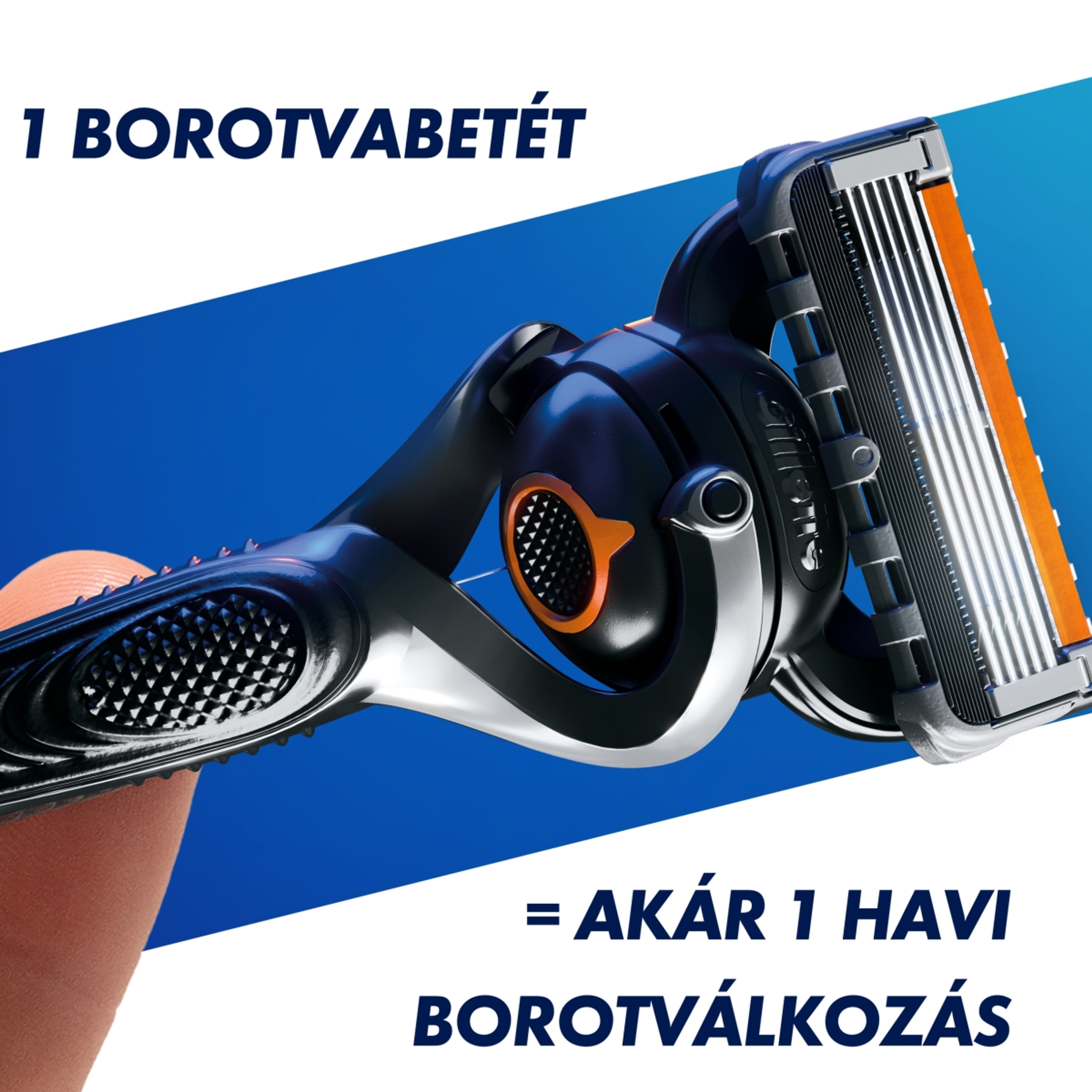 Gillette Fusion Proglide Flexball 4 pengés borotvakészülék 2 db borotvabetéttel - 1 db-5