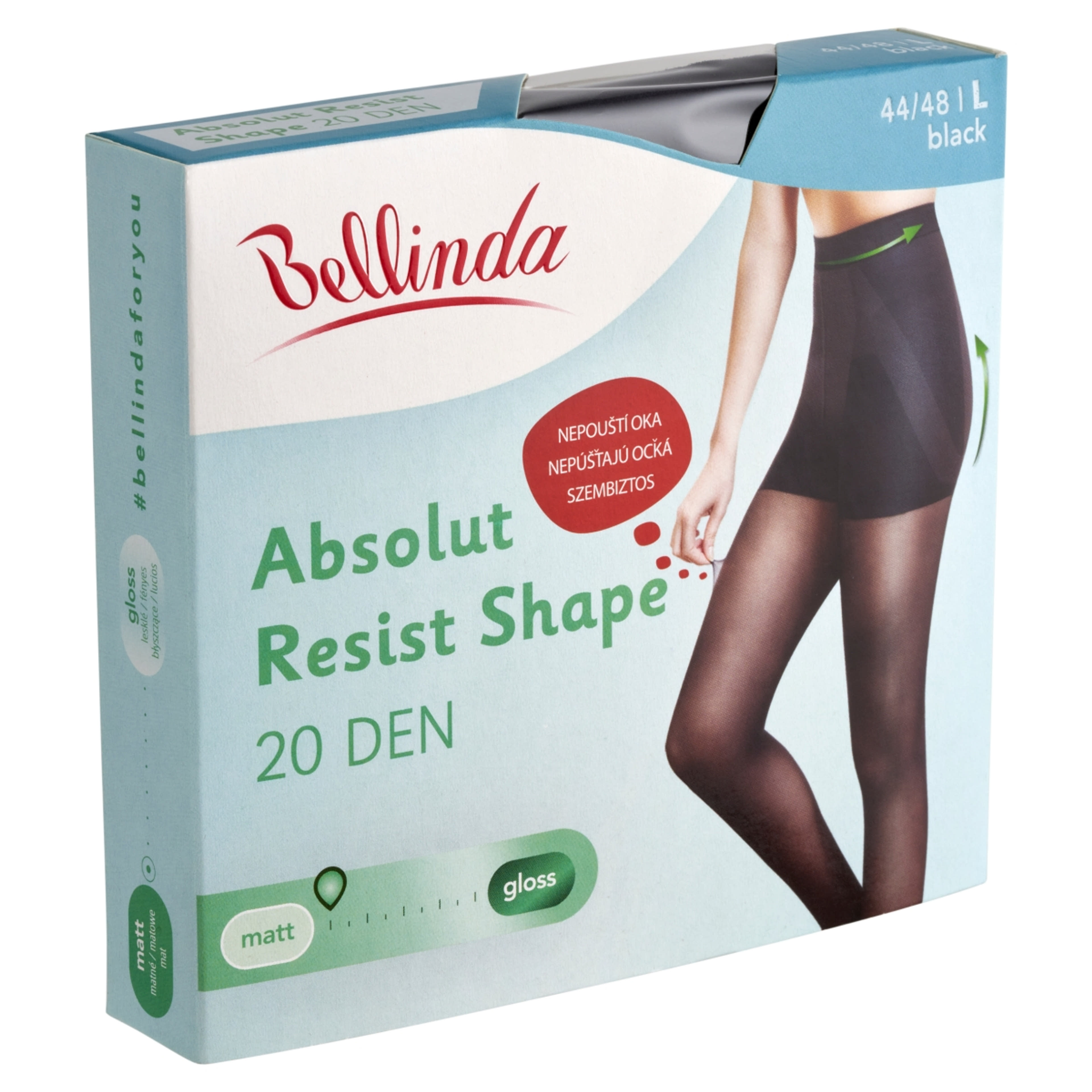 Bellinda absolut resist shape fekete L harisnya - 1 db-2