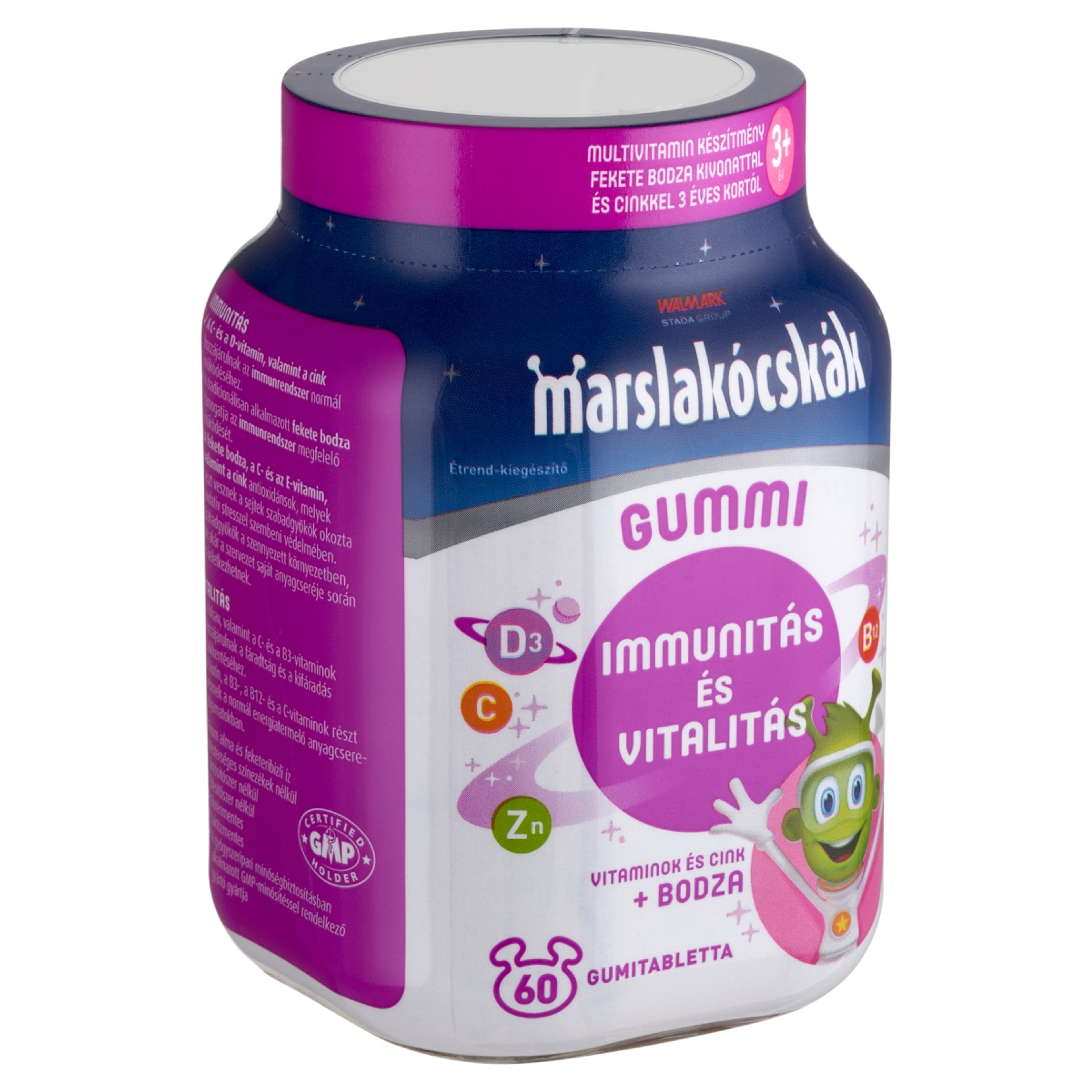 Marslakócskák gumivitamin bodzával - 60 db-2