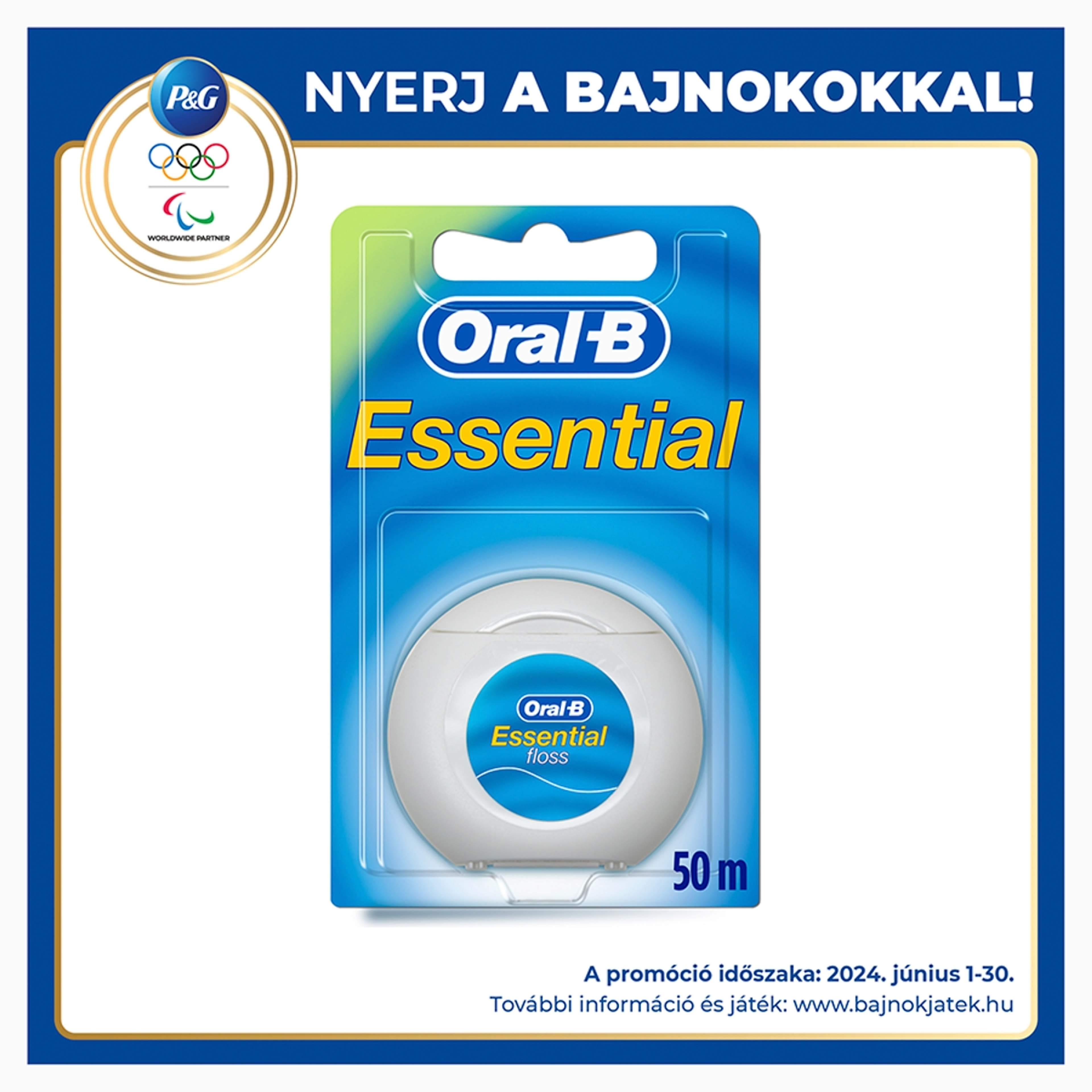 Oral-B Essential fogselyem - 50 m-1