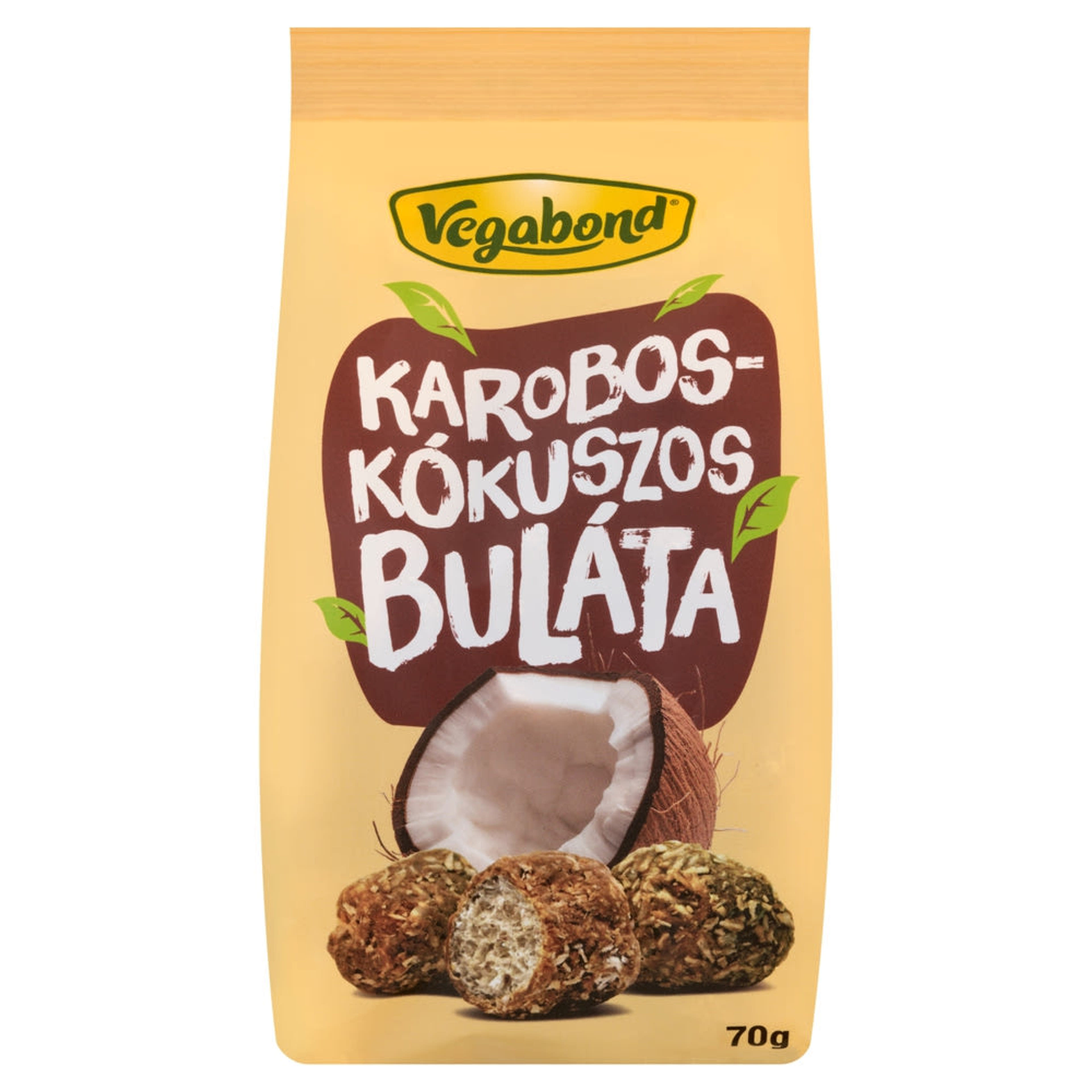 Vegabond karobos-kókuszos buláta - 70 g