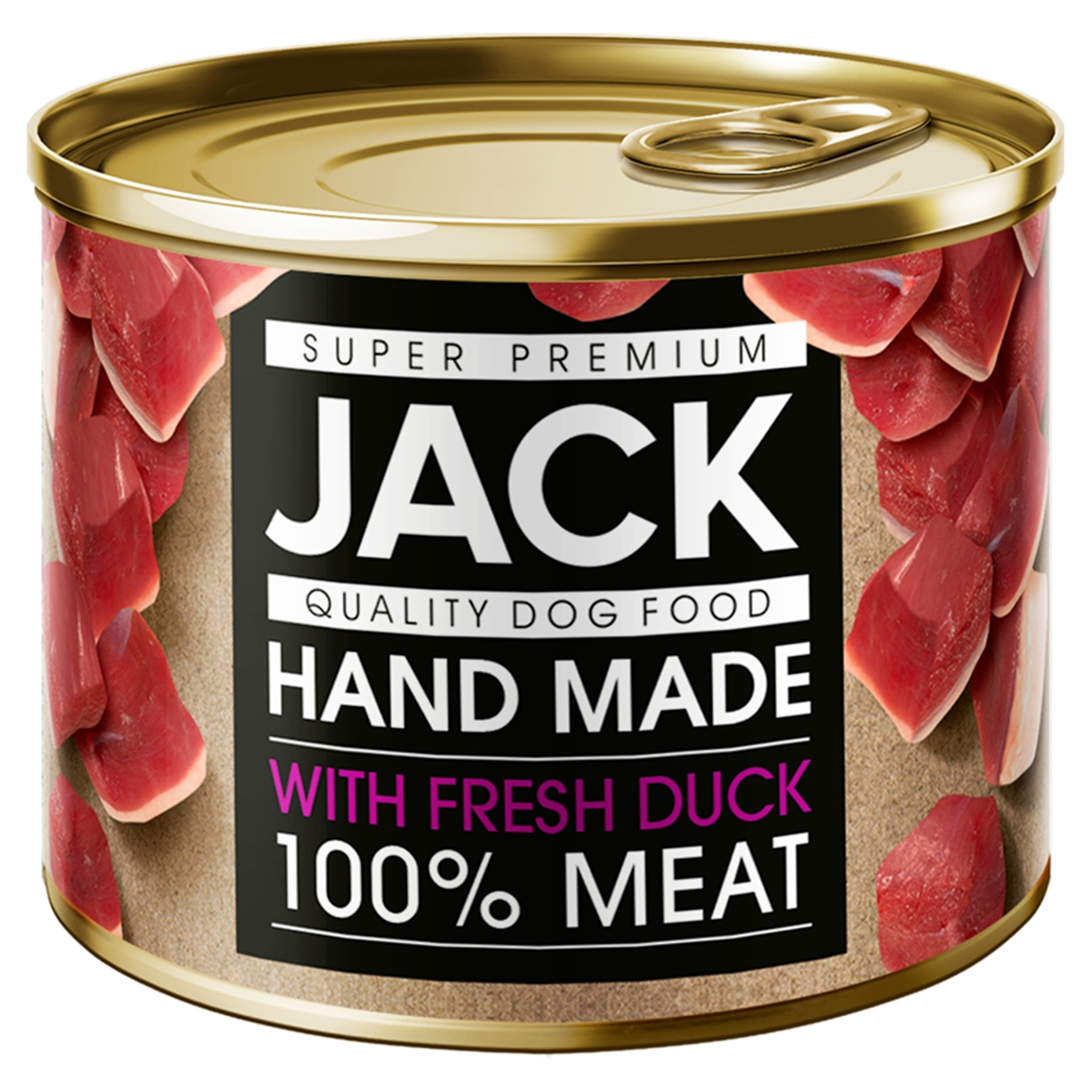 Jack Super Premium teljes értékű állateledel felnőtt kutyák számára kacsahússal - 200 g