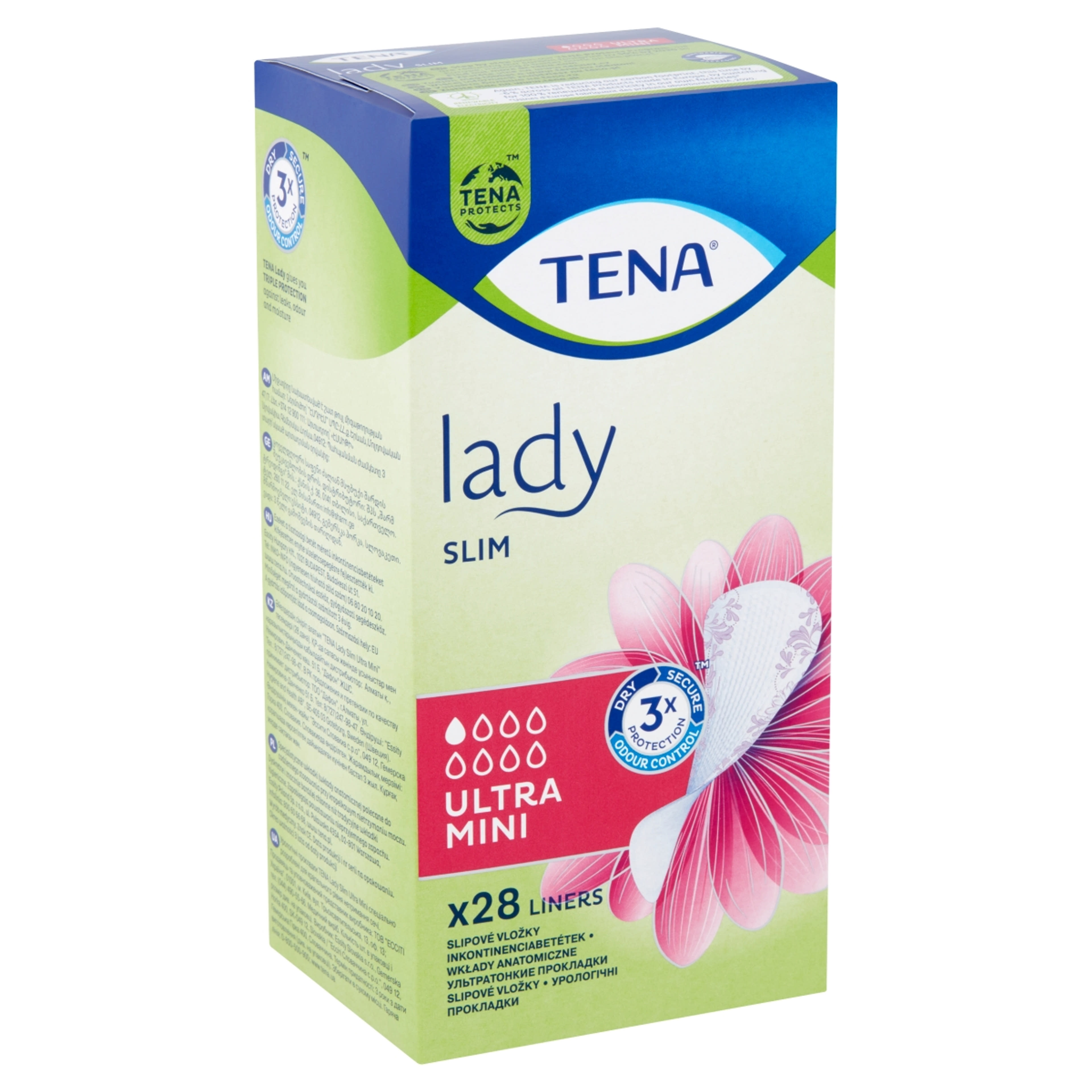 Tena Lady Ultra Mini szárny nélküli enyhe inkontinencia betét - 28 db-2