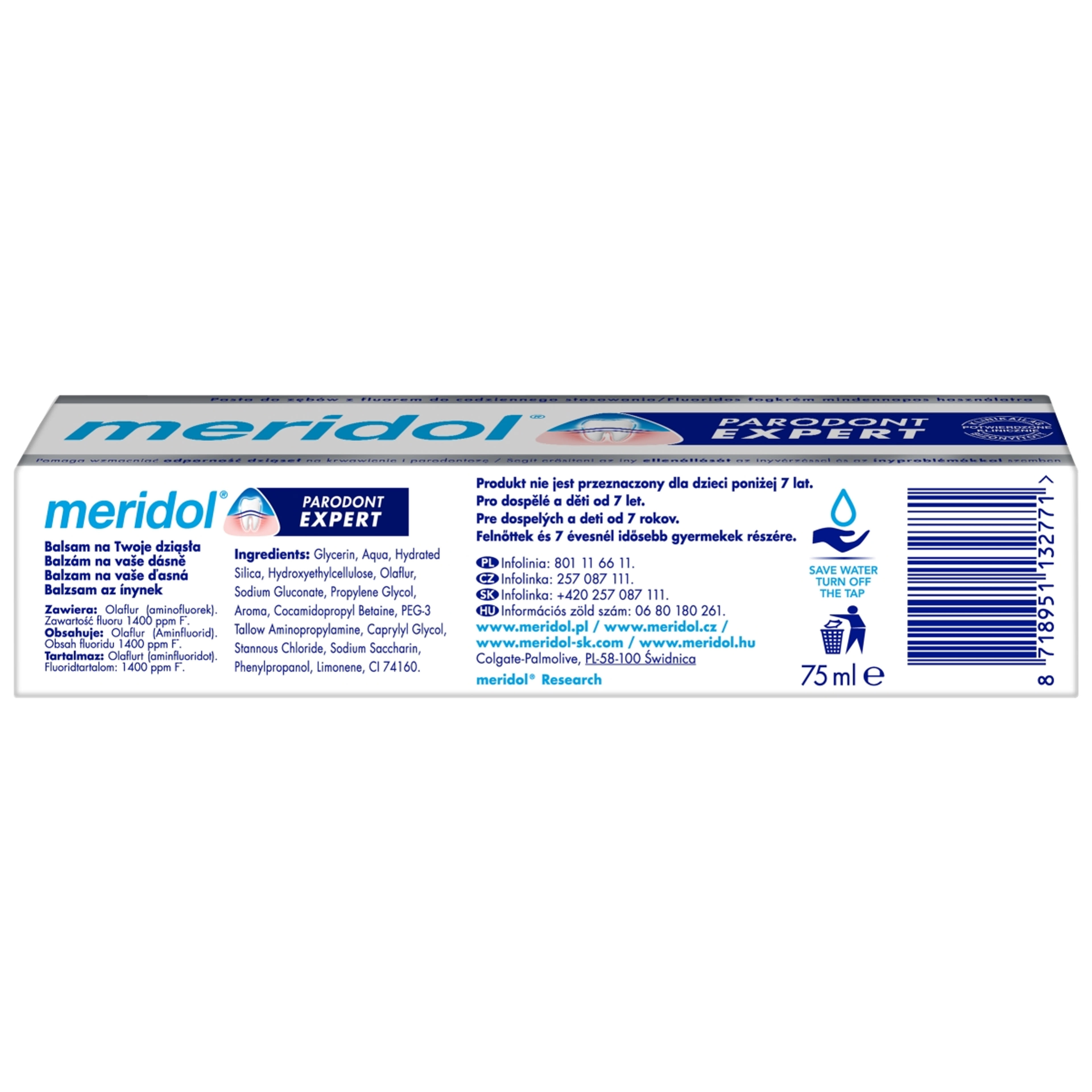 Meridol Paradont Expect fogkrém - 75 ml-4