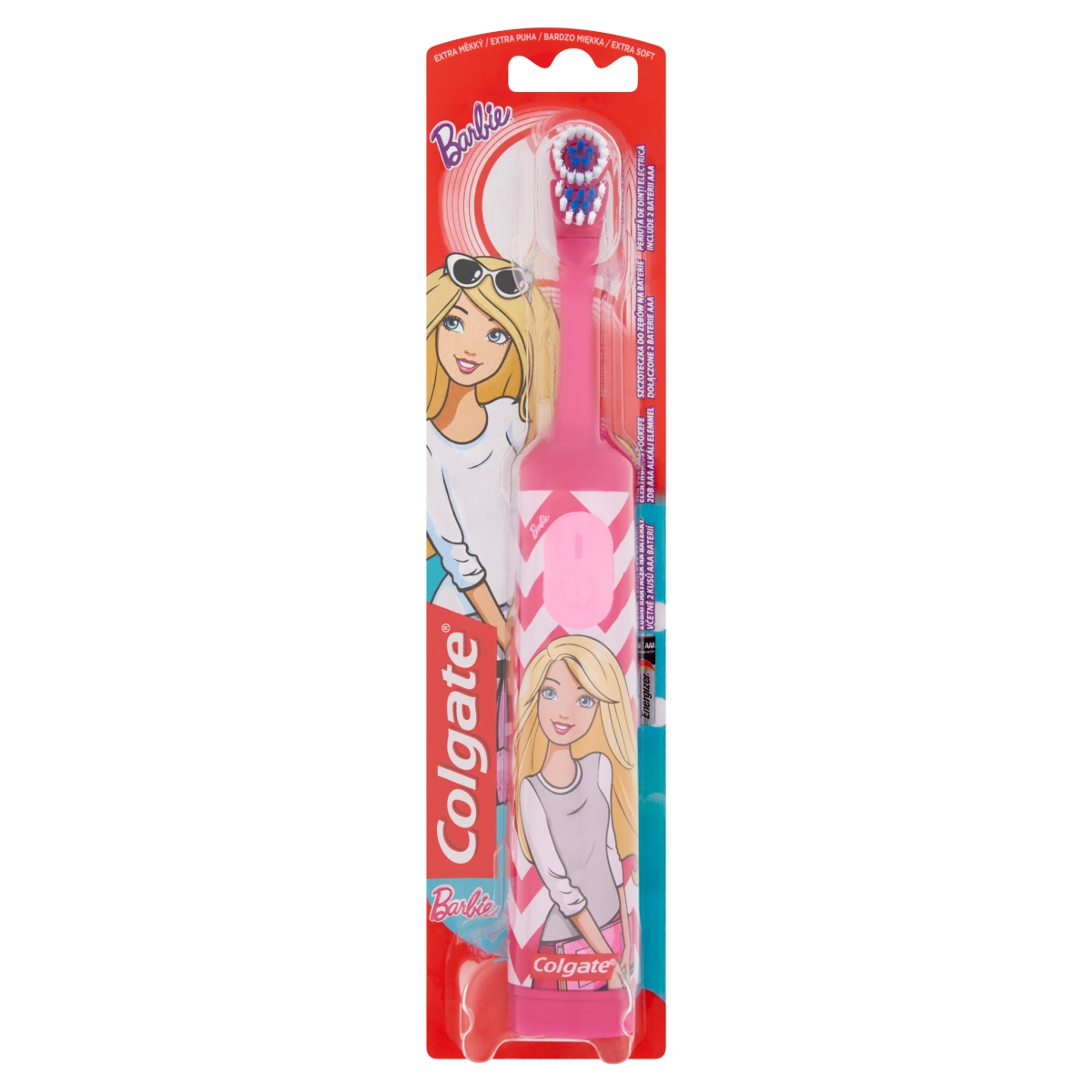 Colgate Barbie Gyerek Elemes  fogkefe - 1 db-1
