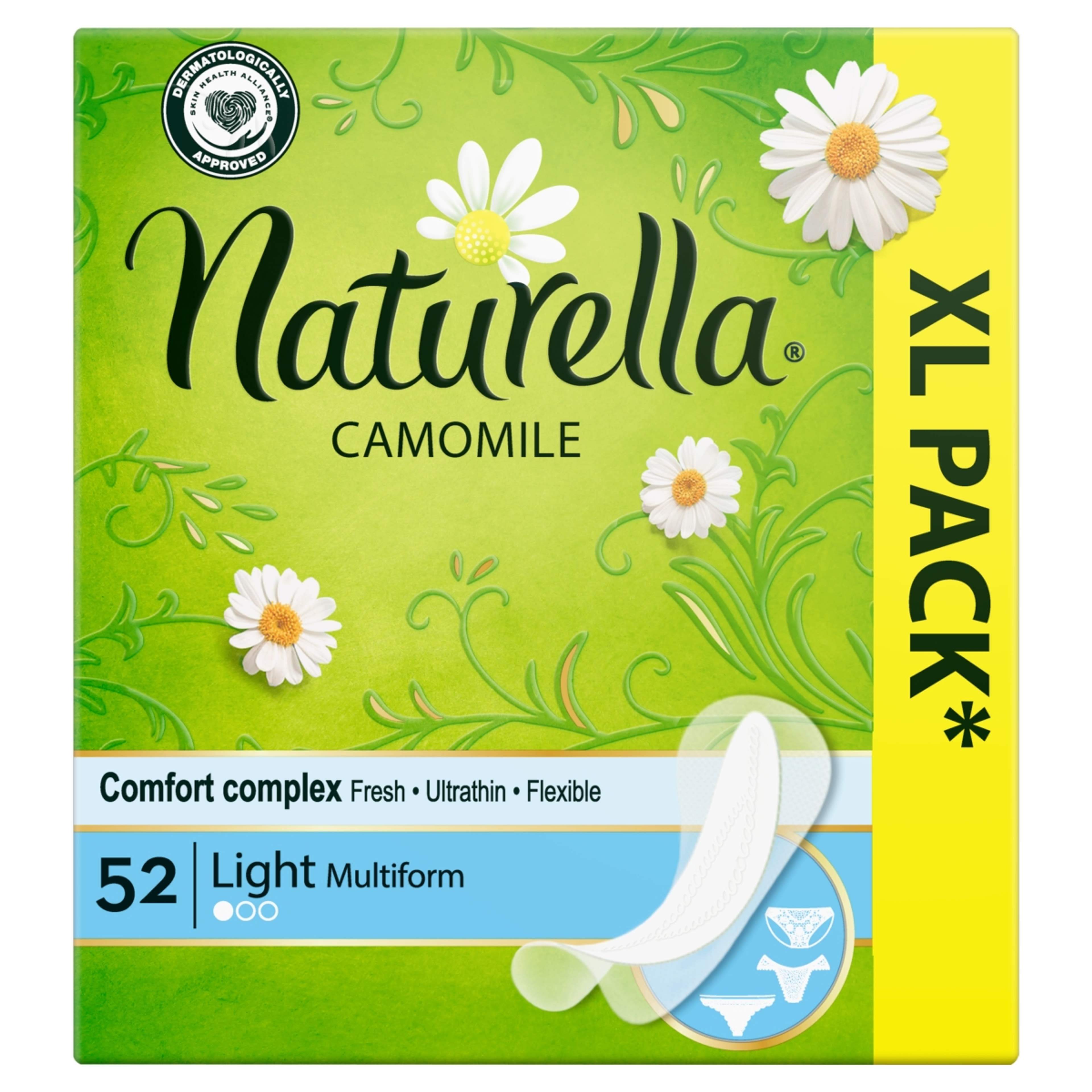 Naturella Light Camomile tisztasági betét - 52 db