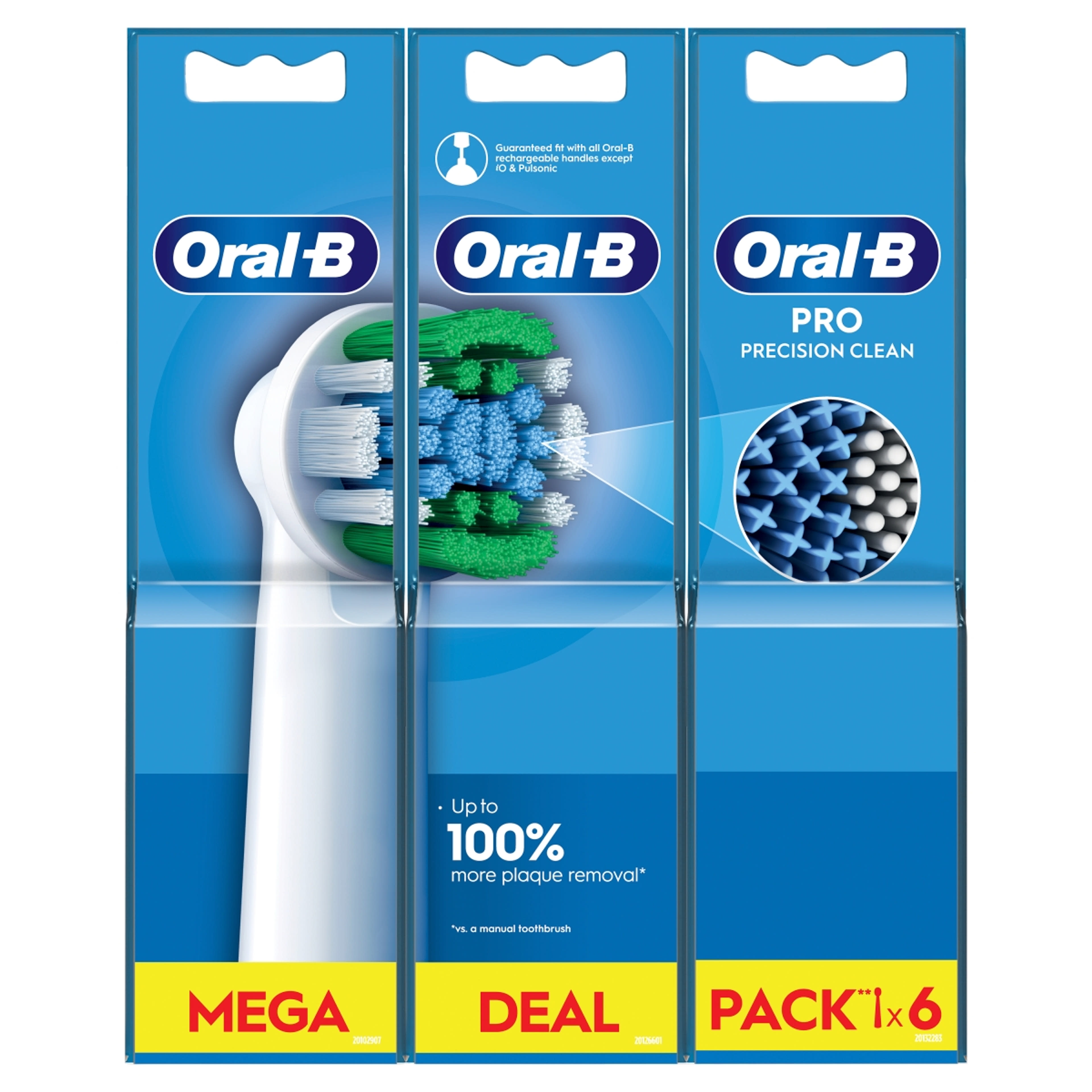 Oral-B Pro Precision Clean elektromos fogkefe pótfej - 6 db