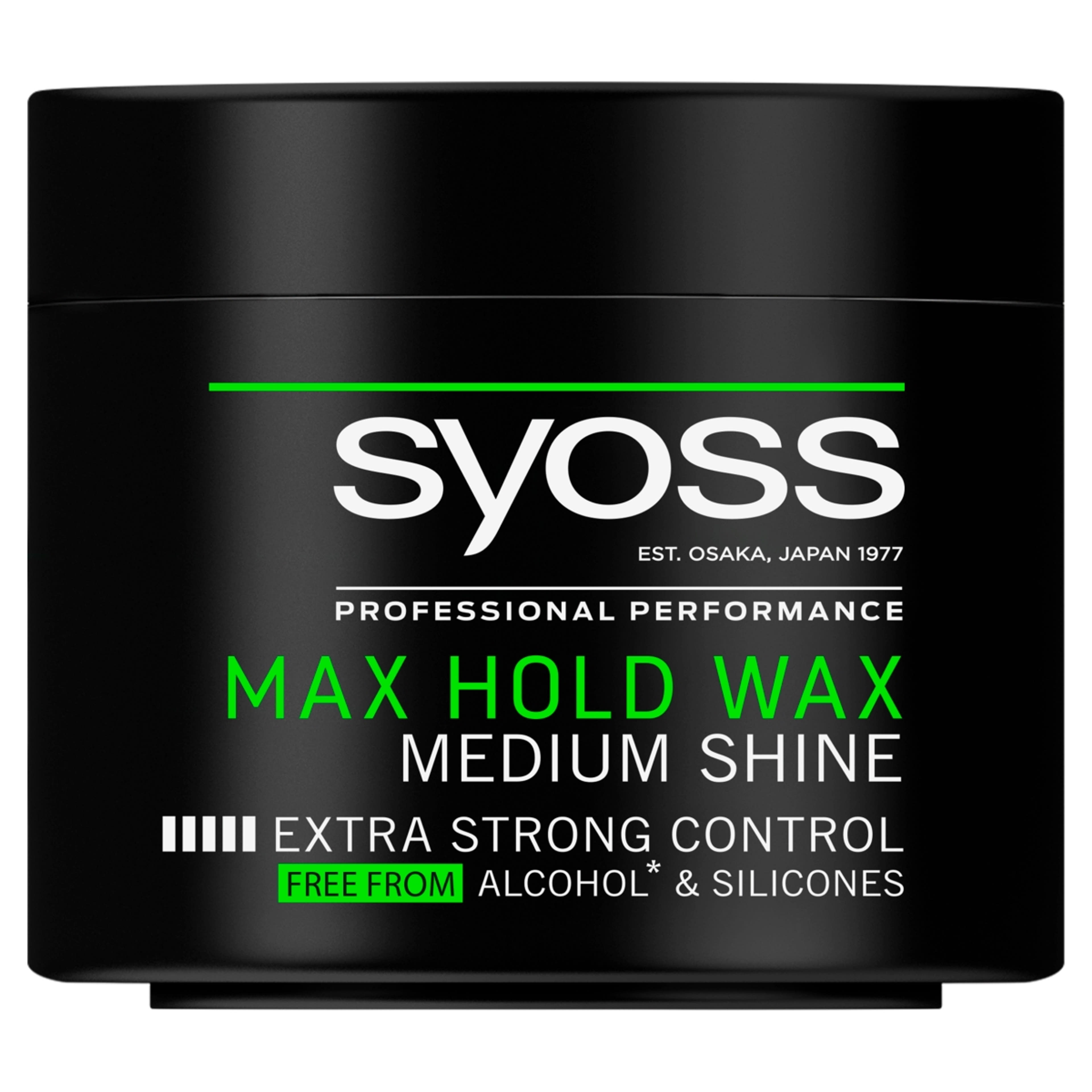 Syoss Max Hold hajformázó wax - 150 ml