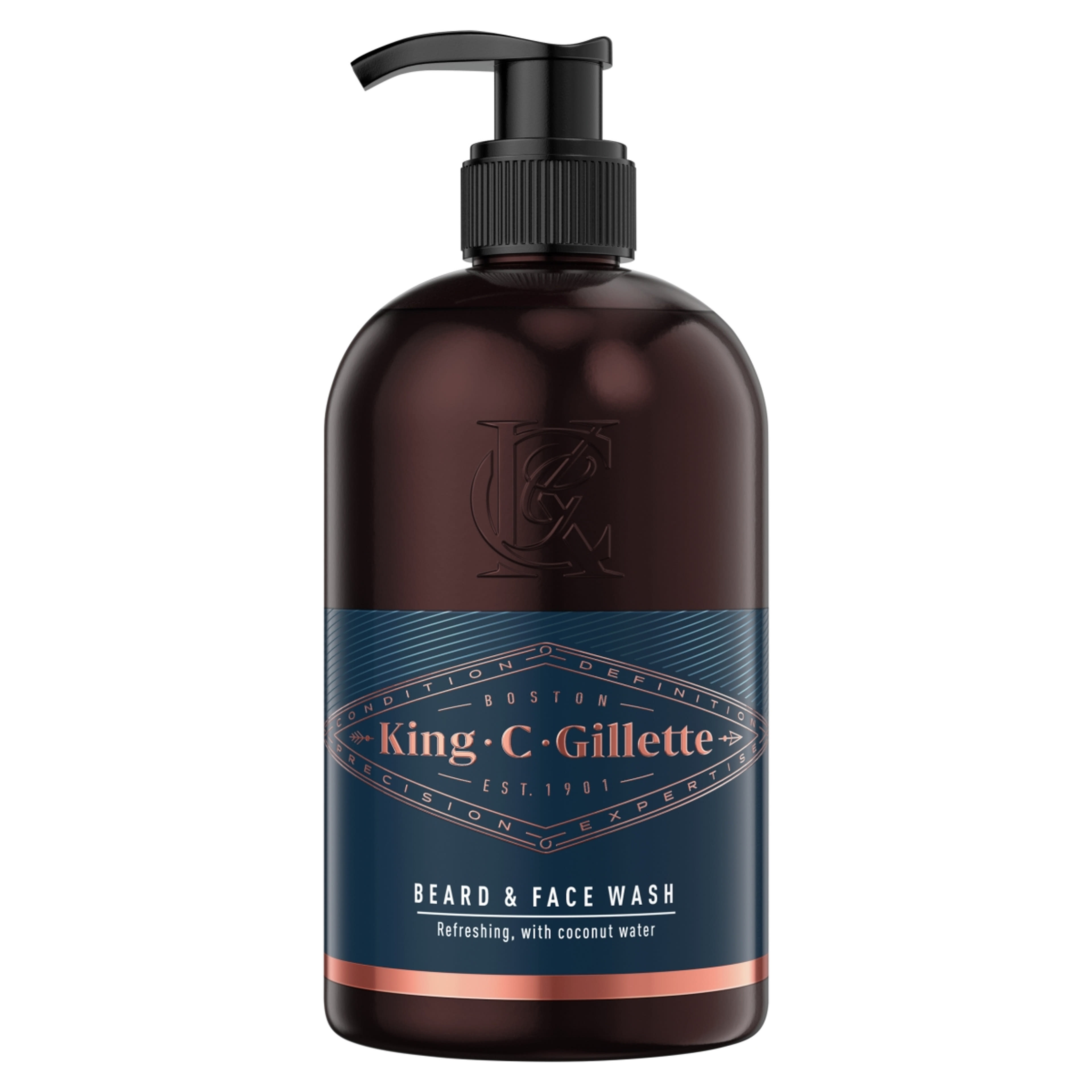Gillette King C. szakáll&arcmosó - 350 ml