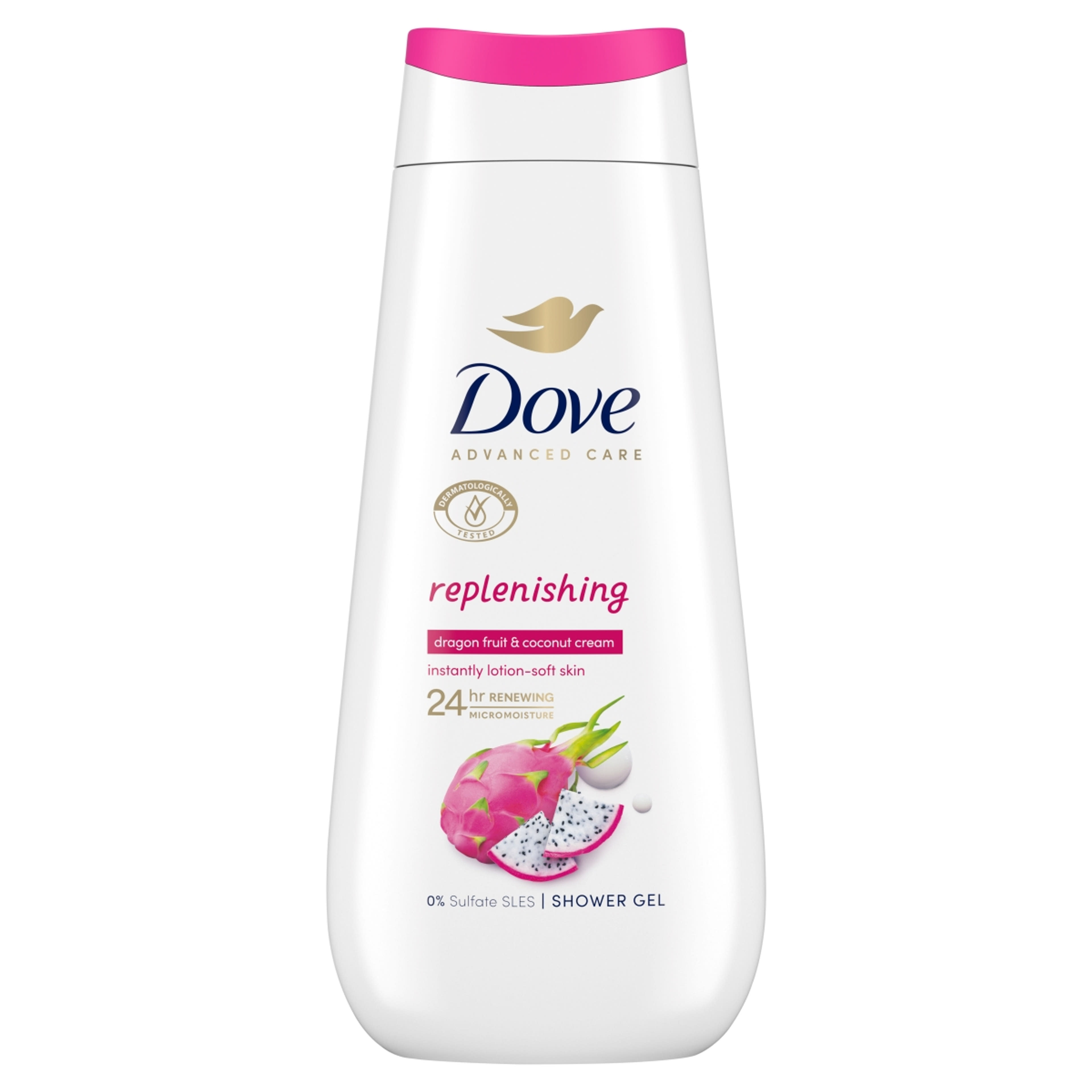 Dove Advanced Care Dragon Fruit & Coconut krémtusfürdő - 225 ml-1
