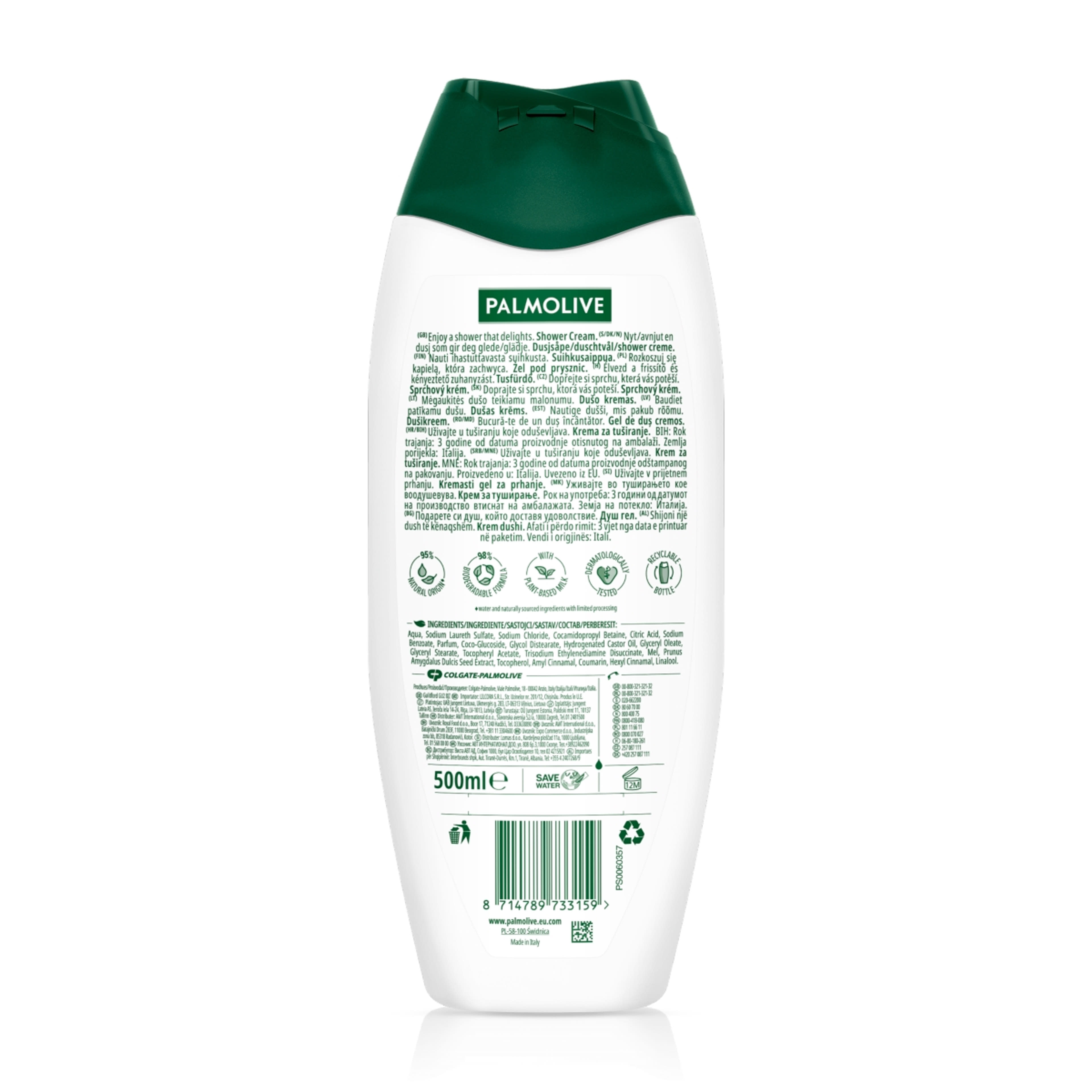 Palmolive Naturals Milk & Honey tusfürdő - 500 ml-3