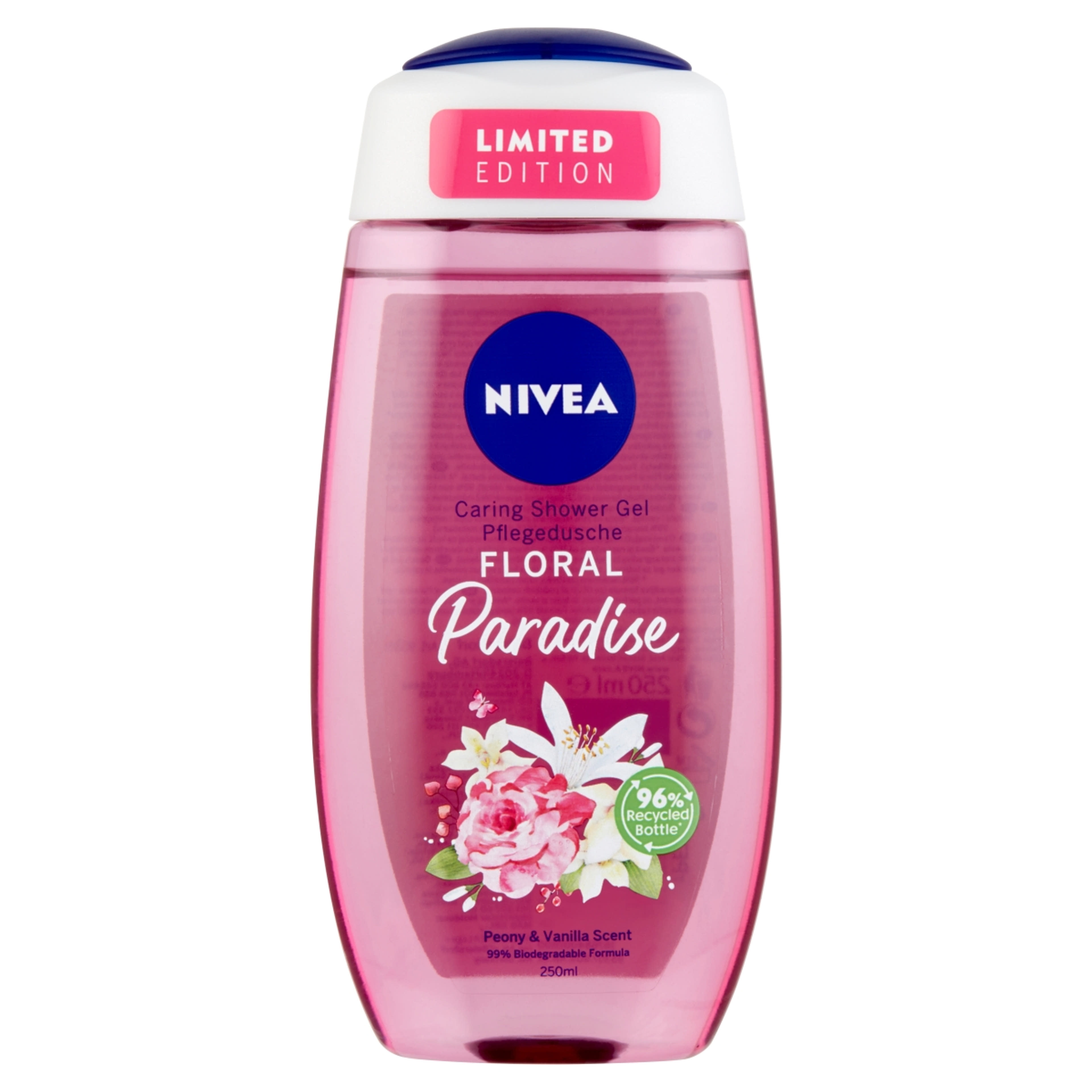 Nivea tusfürdő Floral paradise limitált - 250 ml-1