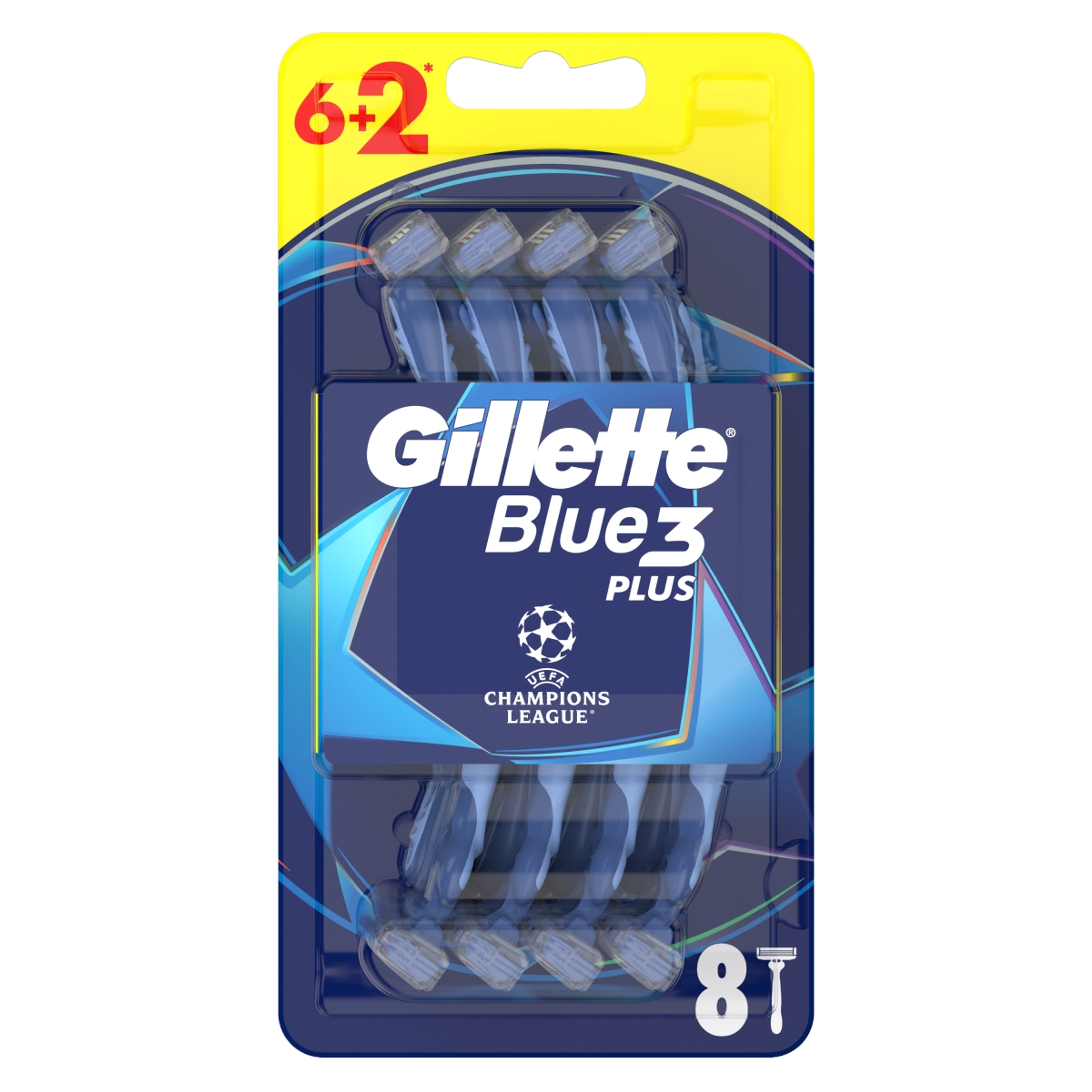 Gillette Blue 3 eldobható borotva - 8 db