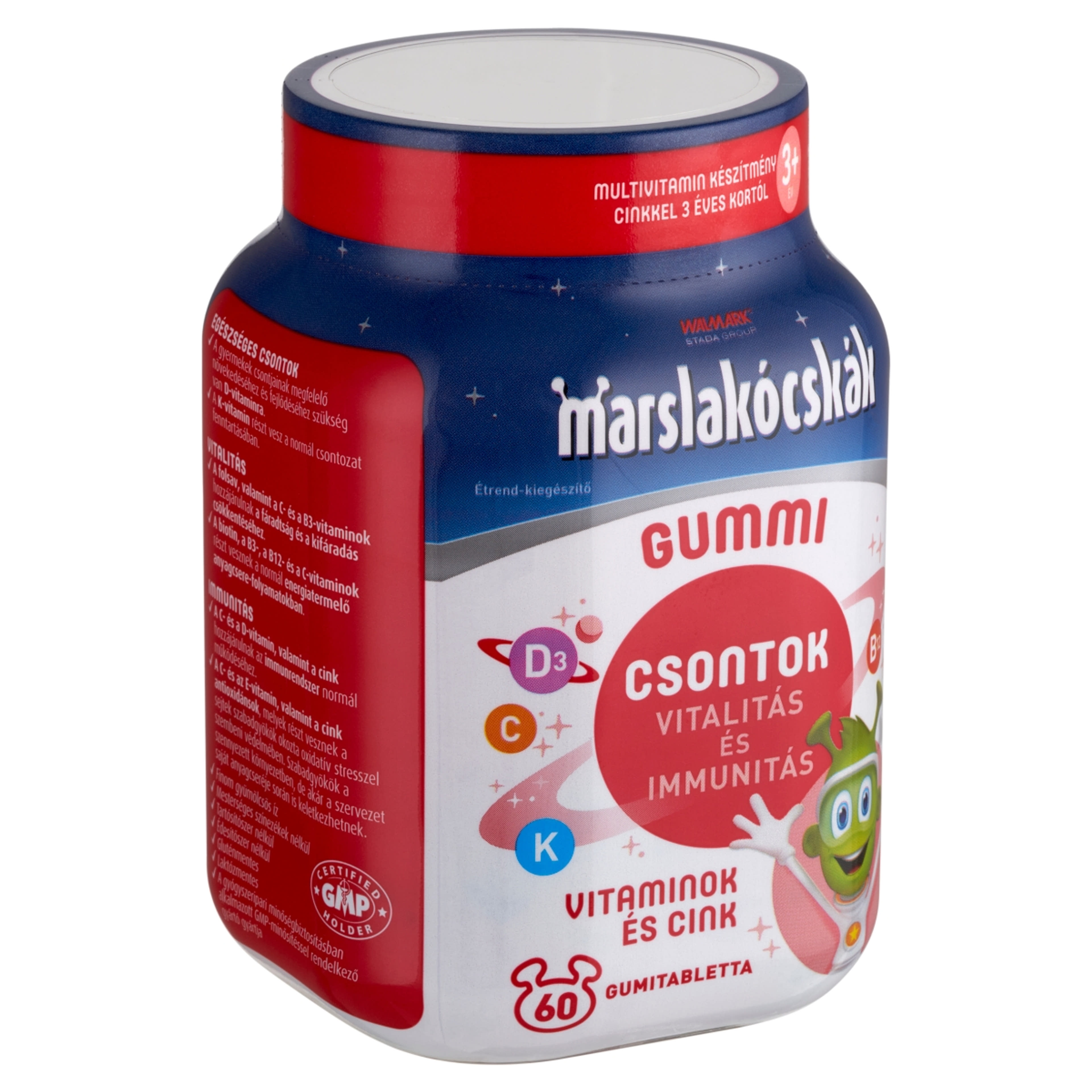 Marslakócskák gumivitamin - 60 db-2