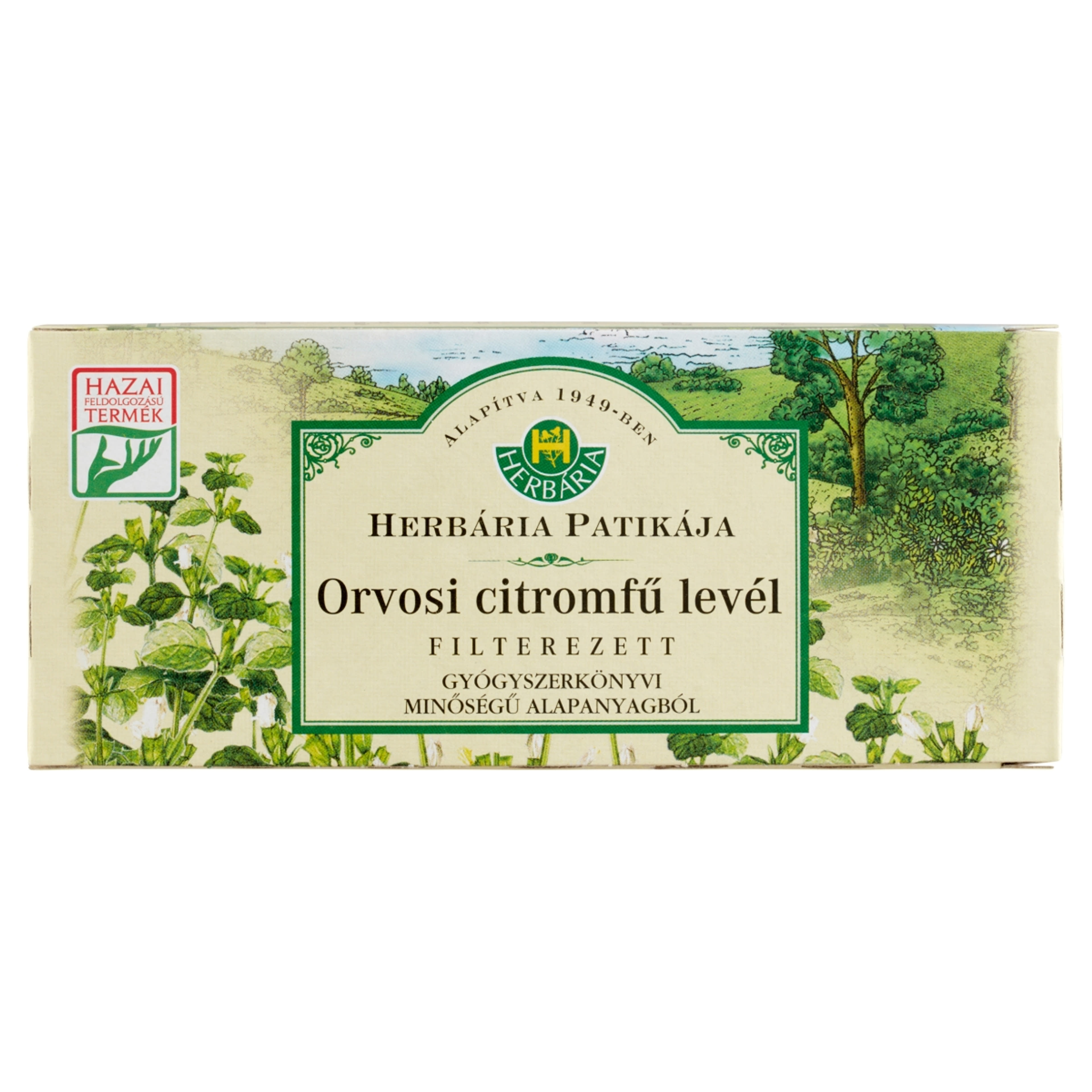 Herbária orvosi citromfu levél filterezett - 25 x 1 g-2