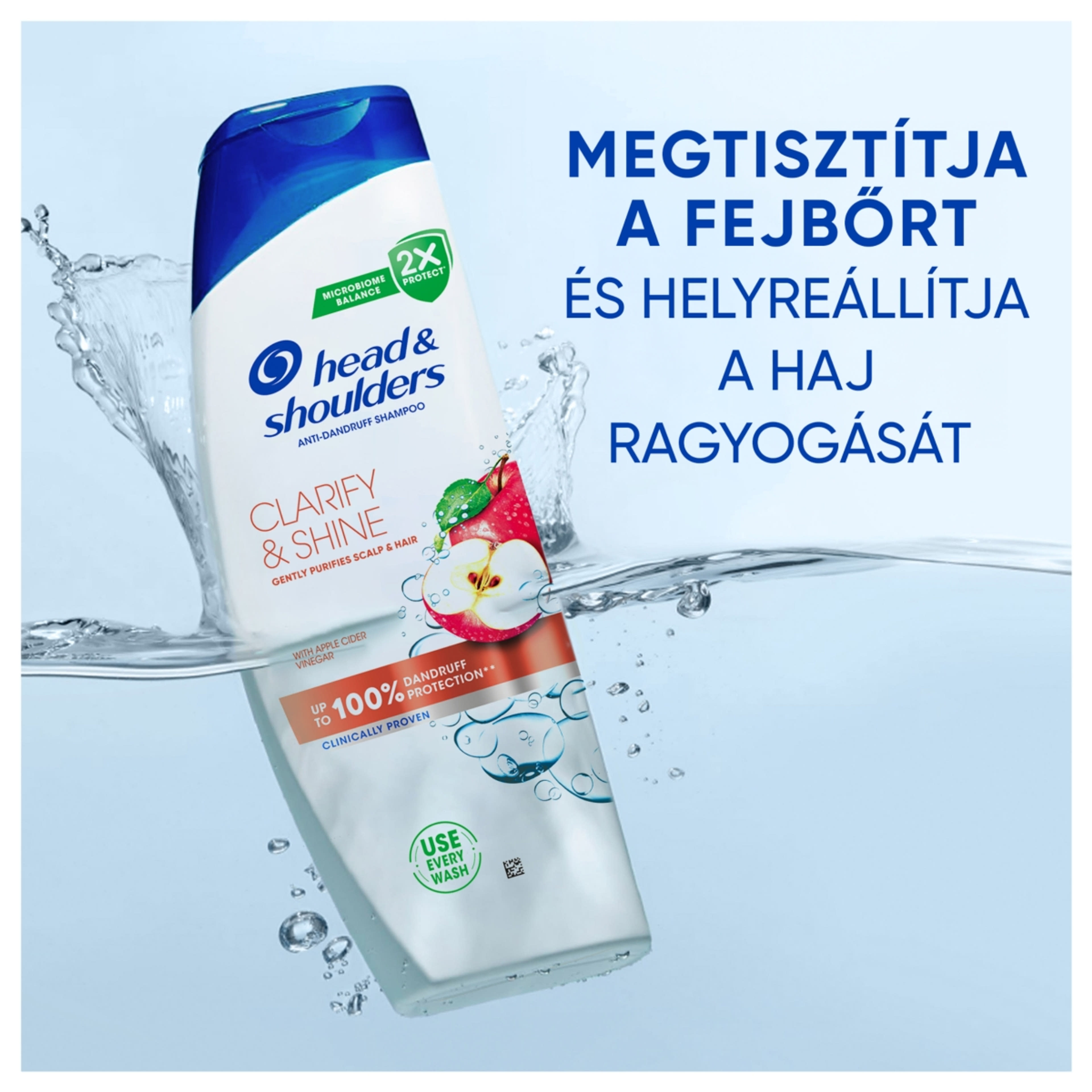 Head & Shoulders Clarify & Shine korpásodás elleni sampon - 400 ml-5