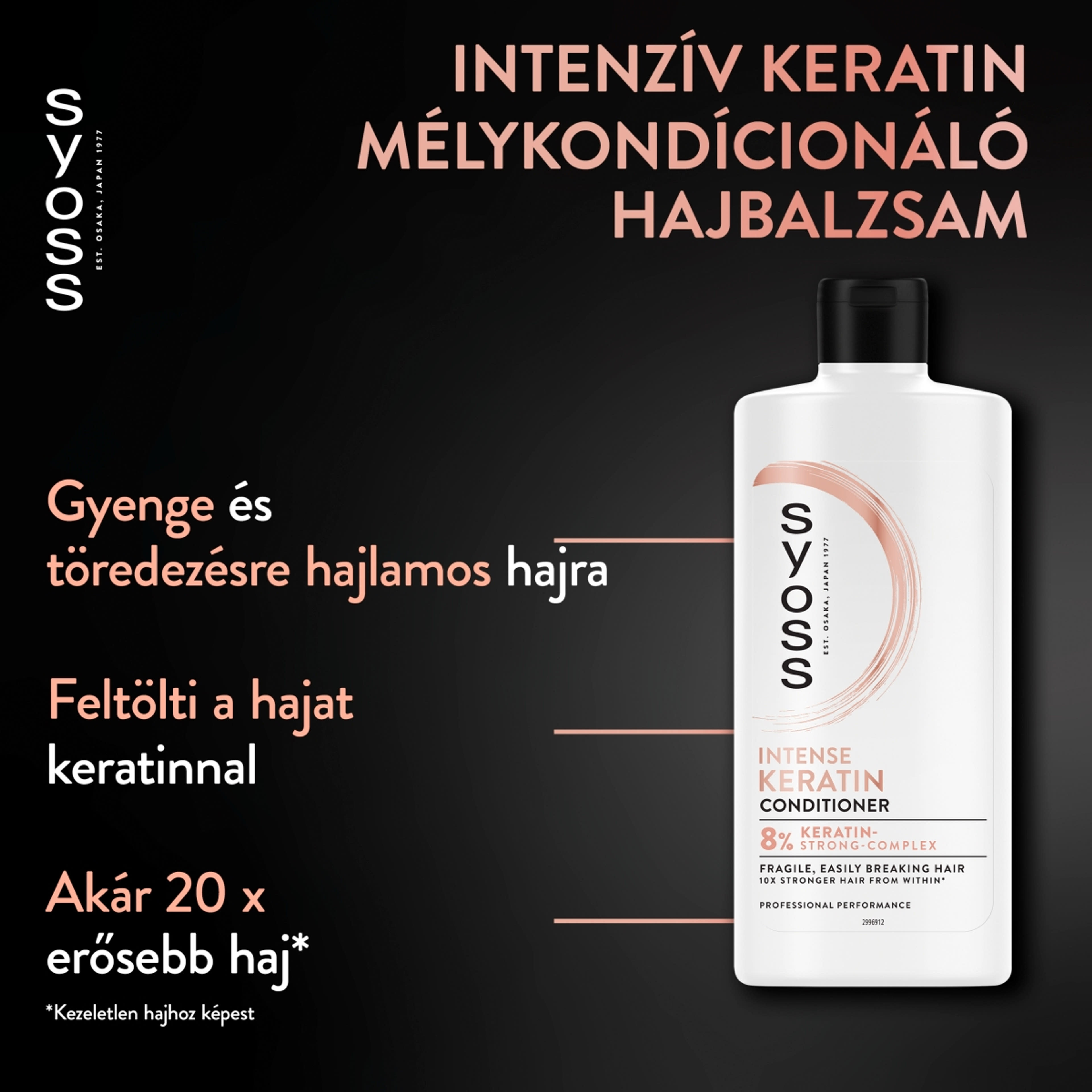Syoss balzsam keratin - 440 ml-2