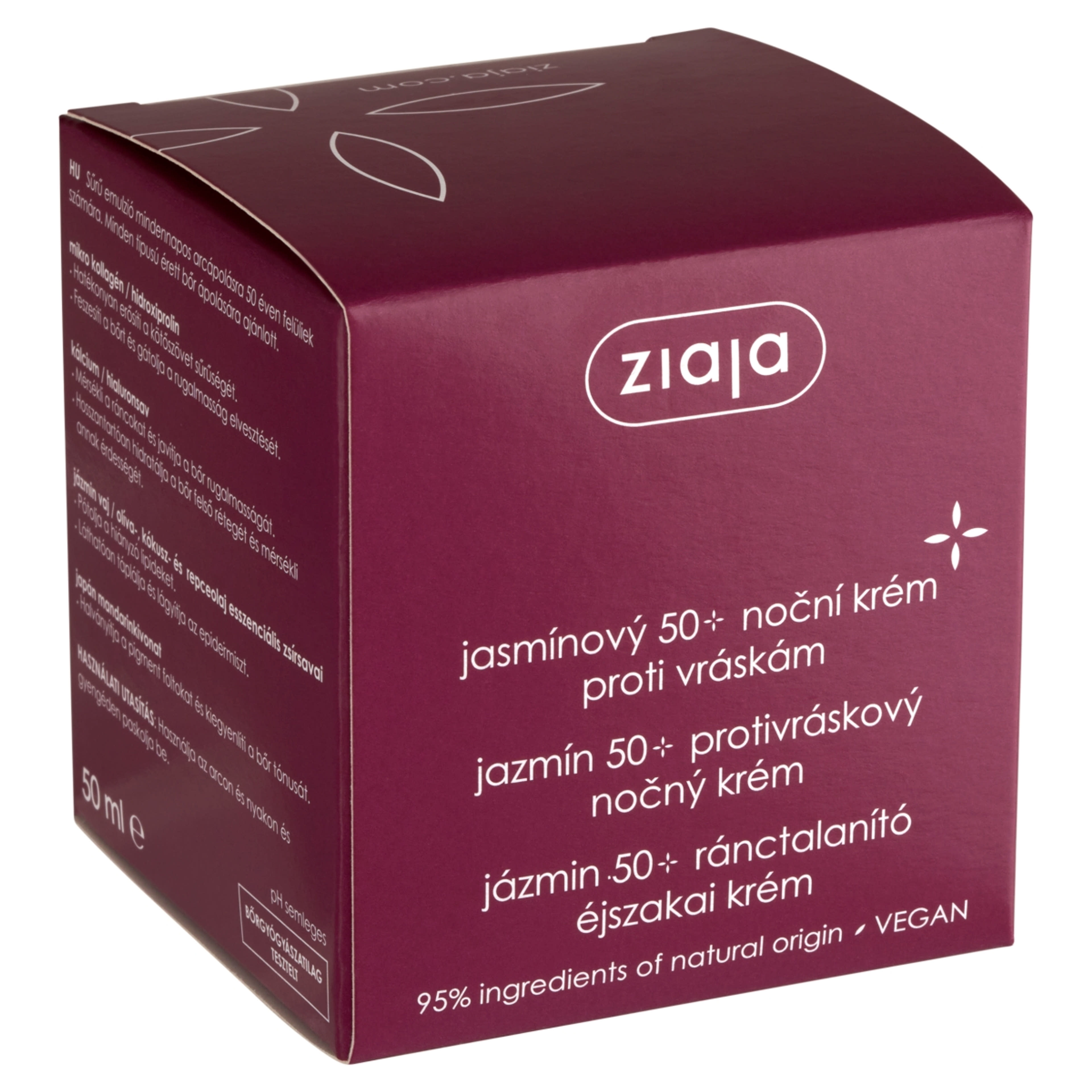 Ziaja Jázminos ránctalanító éjszakai arckrém - 50 ml-2