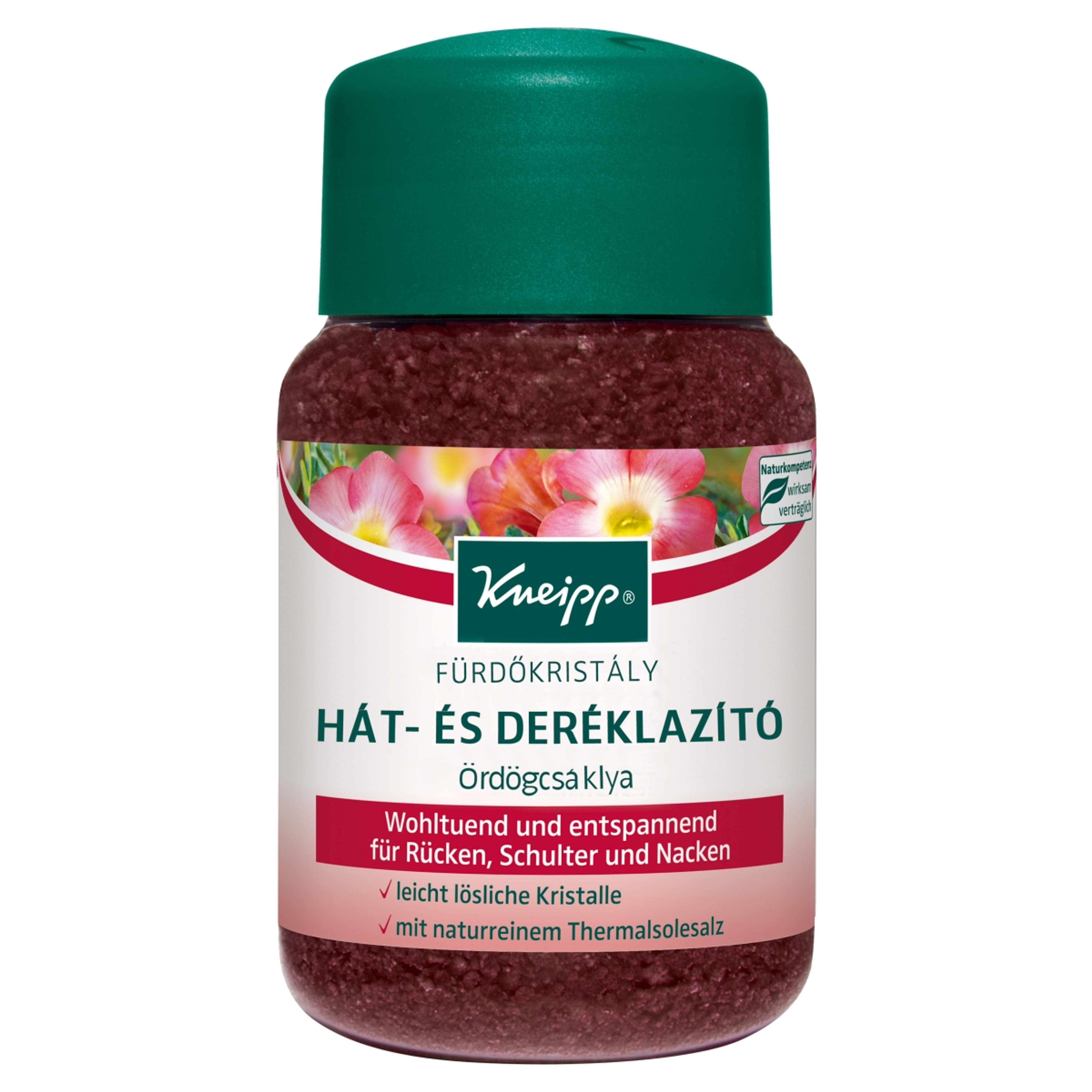Kneipp Ördögcsáklya hát- és deréklazító fürdőkristály - 500 g