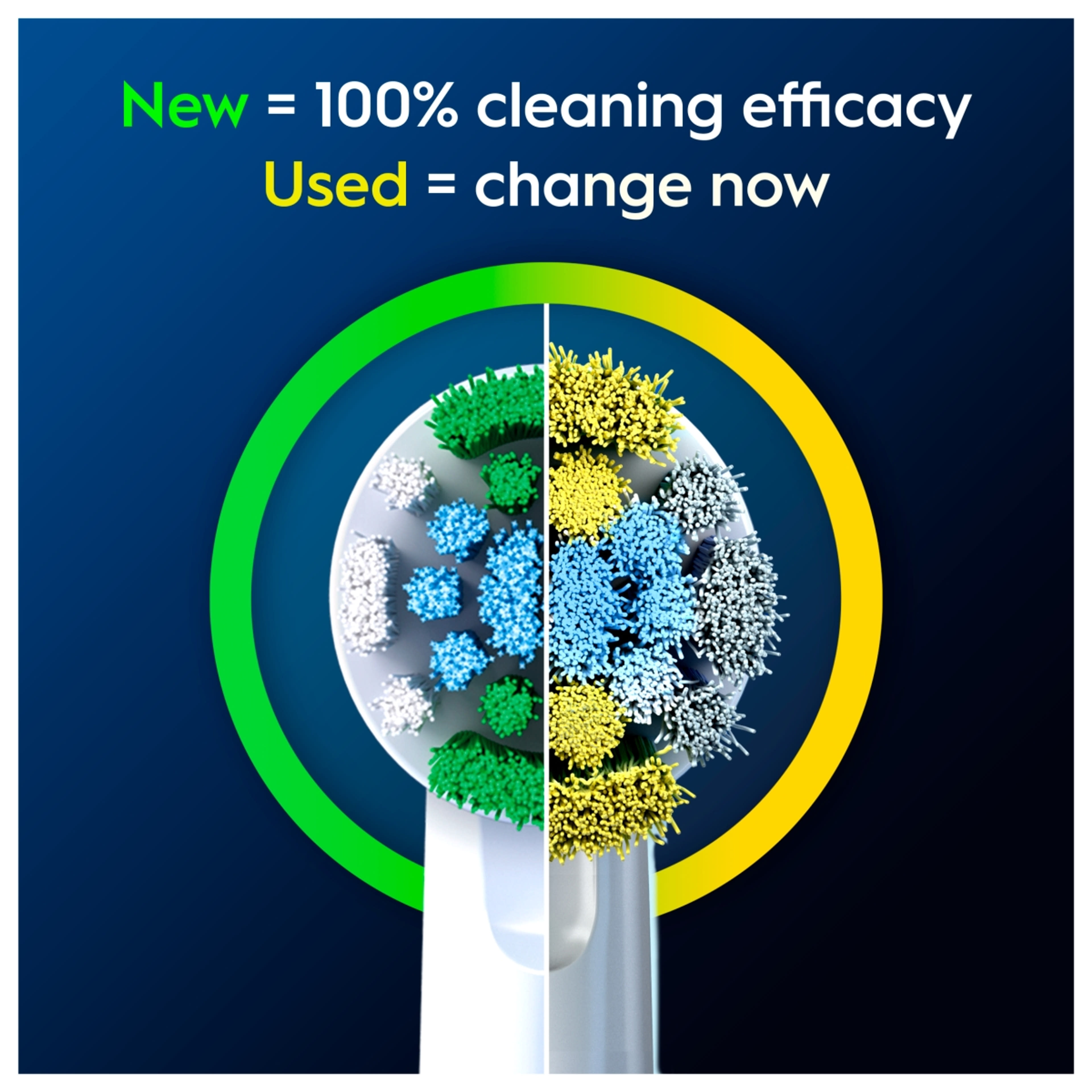 Oral-B Pro Precision Clean fogkefefej - 4 db-8