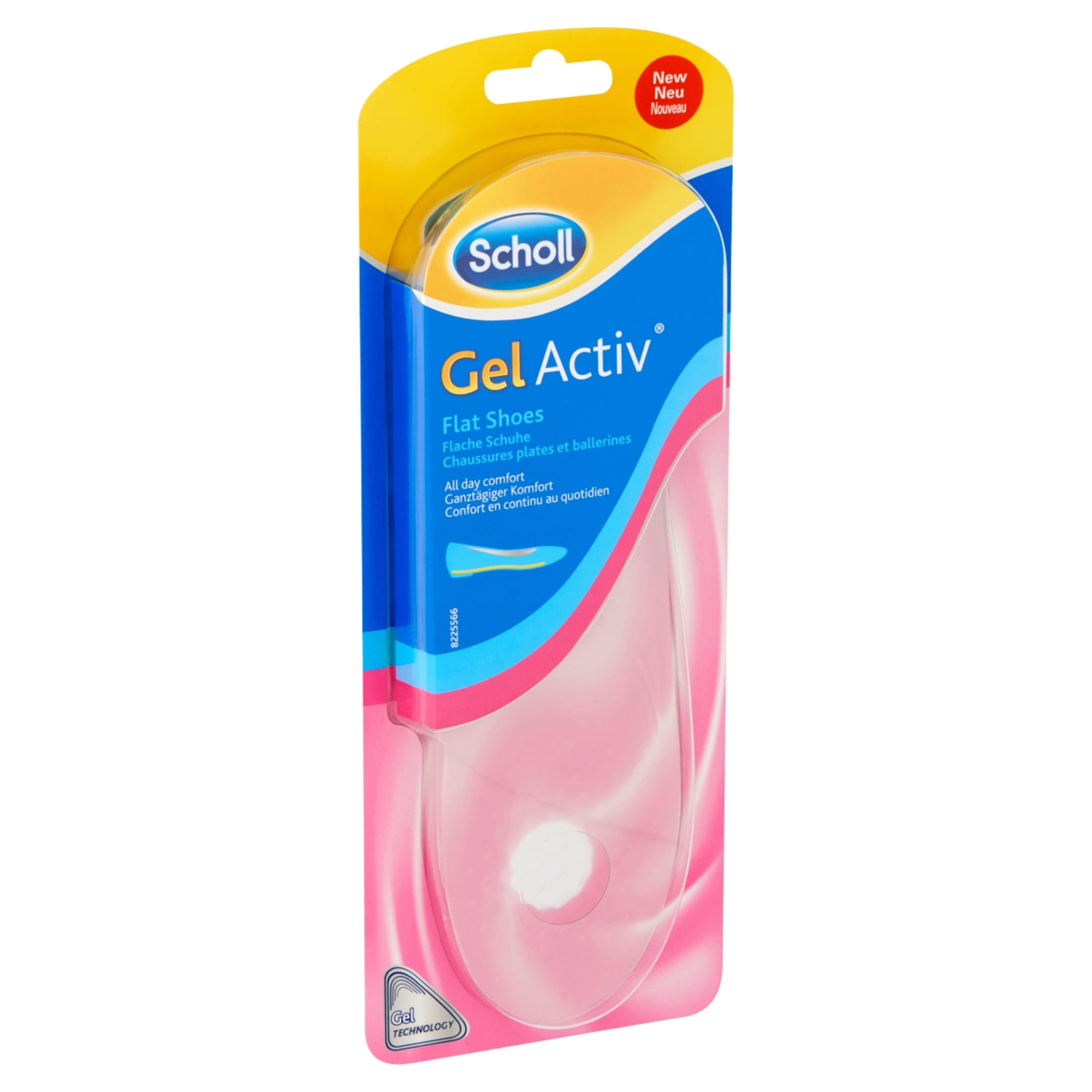 Scholl Gel Aktív talpbetét női lapos - 1 pár-2