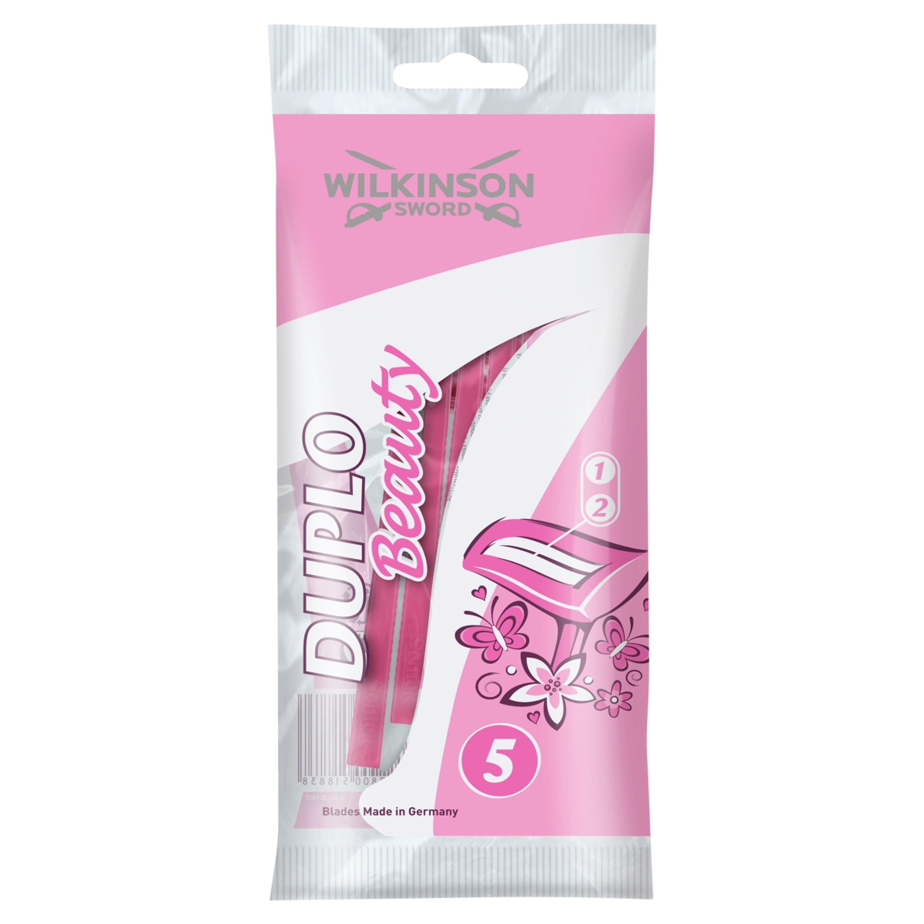 Wilkinson Duplo Beauty eldobható borotva - 5 db-1