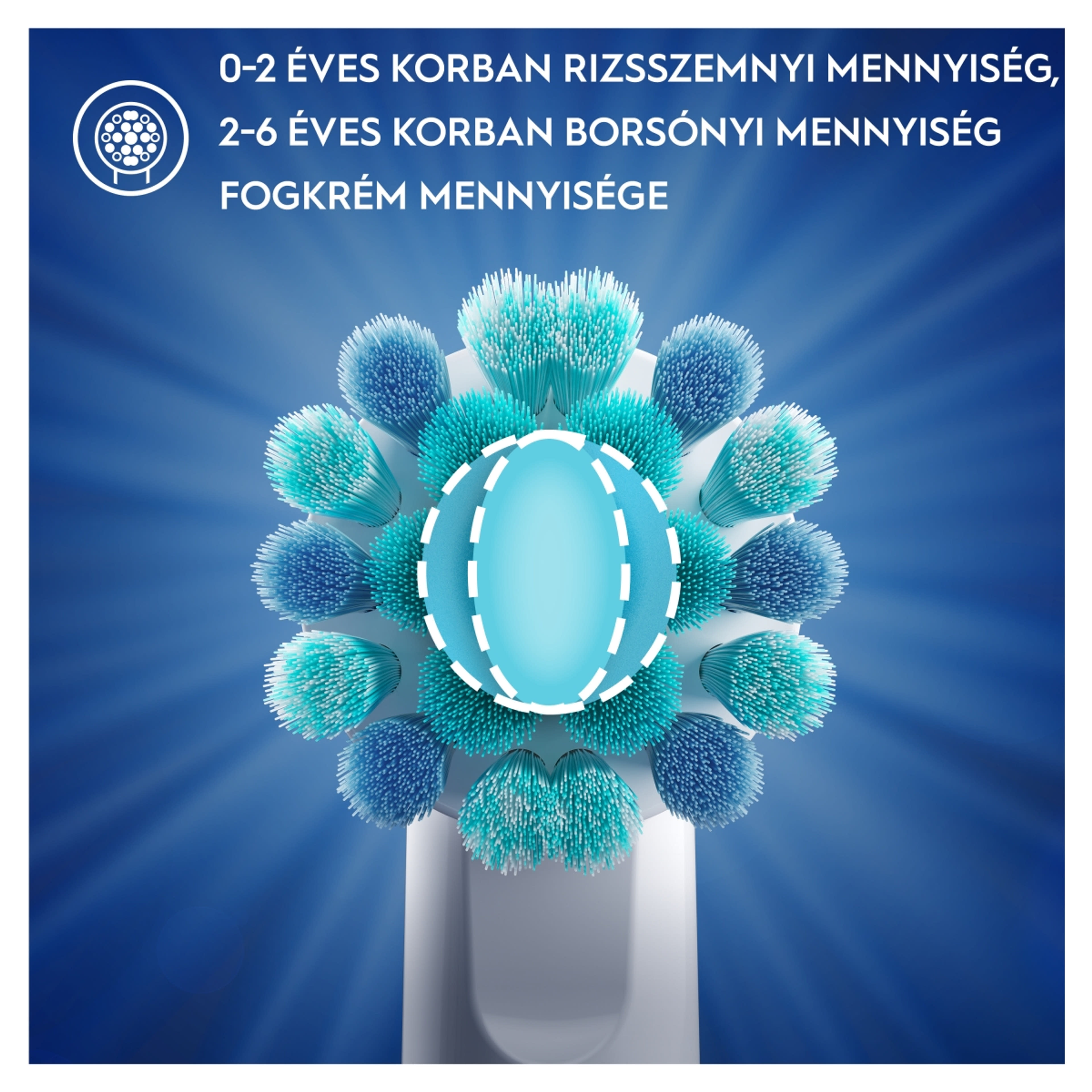 Oral-B Pro Kids Jégvarázs elektromos fogkefe 3 éves kortól - 1 db-6