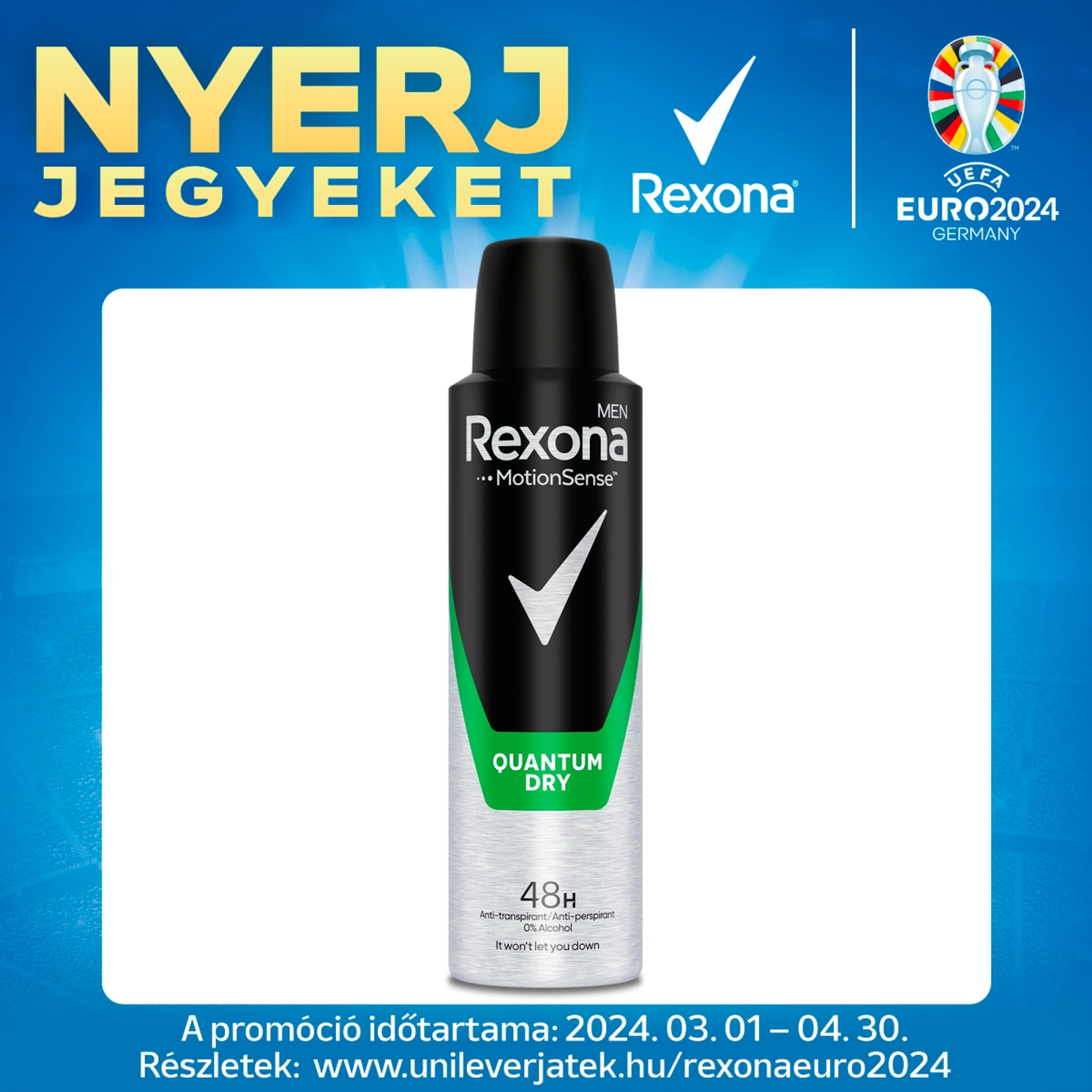 REXONA for Men izzadásgátló dezodor Quantum - 150 ml