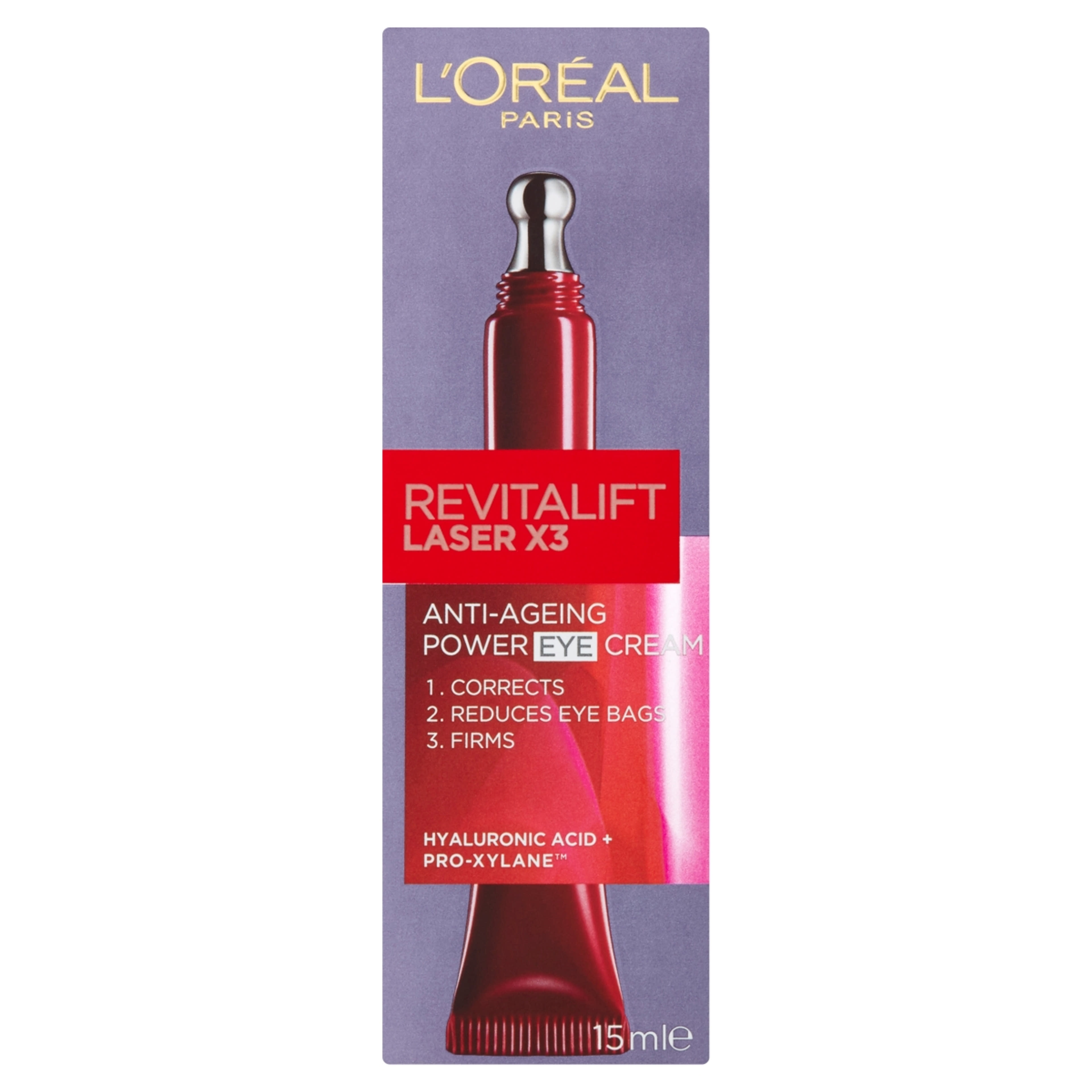 L'Oréal Paris Revitalift Laser szemkörnyékápoló X3 - 15 ml-1