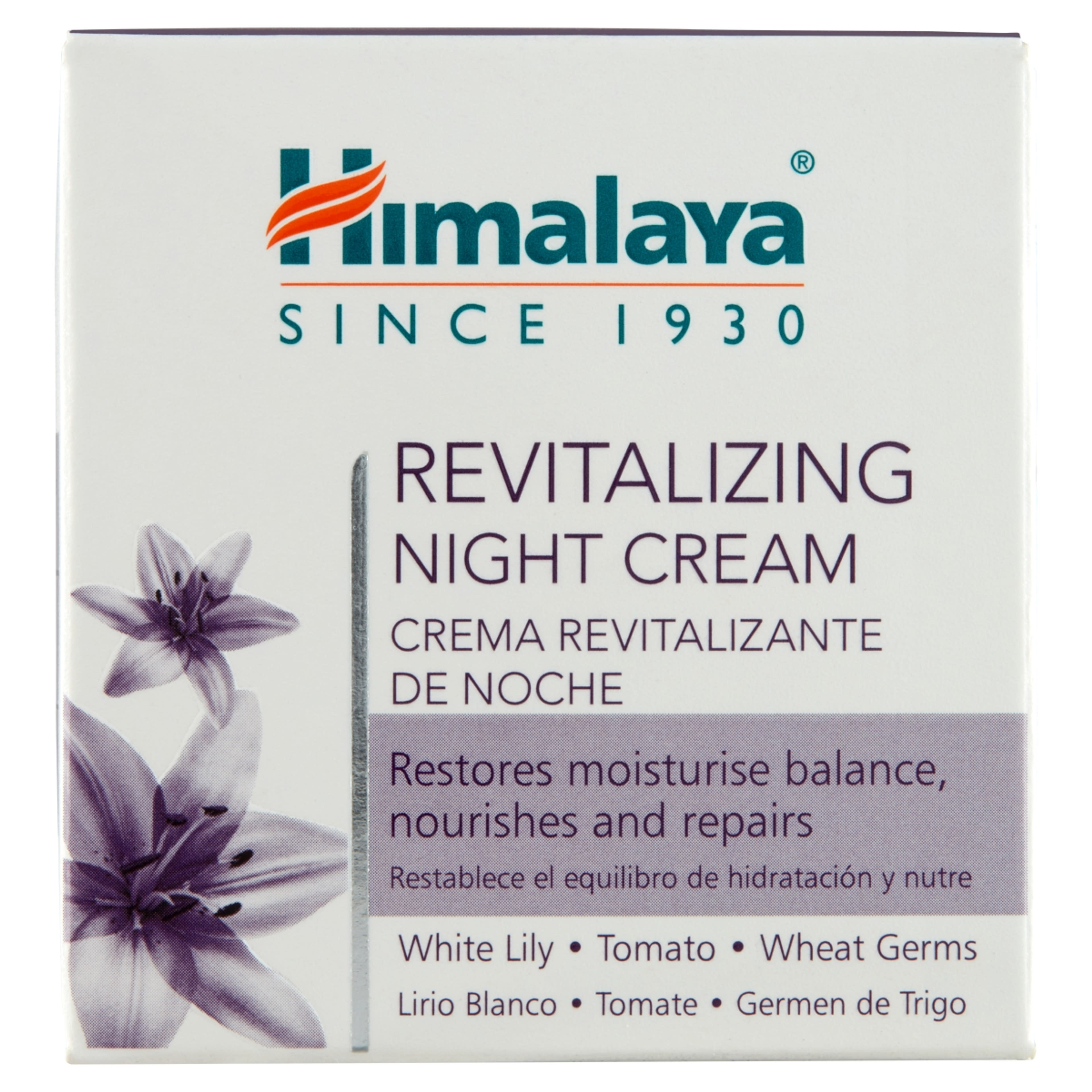 Himalaya Herbals revitalizáló éjszakai krém száraz és kombinált bőrre - 50 g