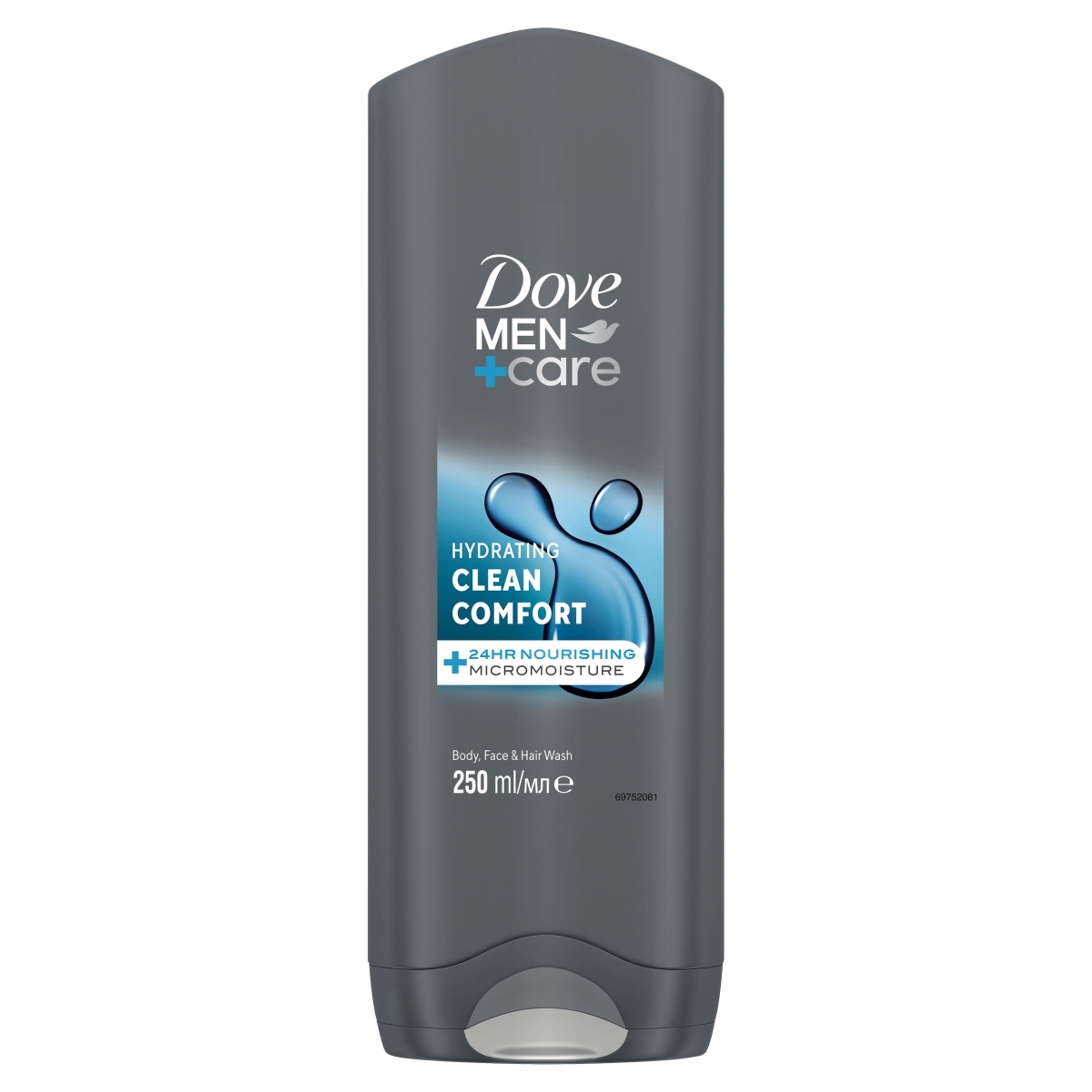 Dove Men+Care Clean Comfort tusfürdő - 250 ml-1