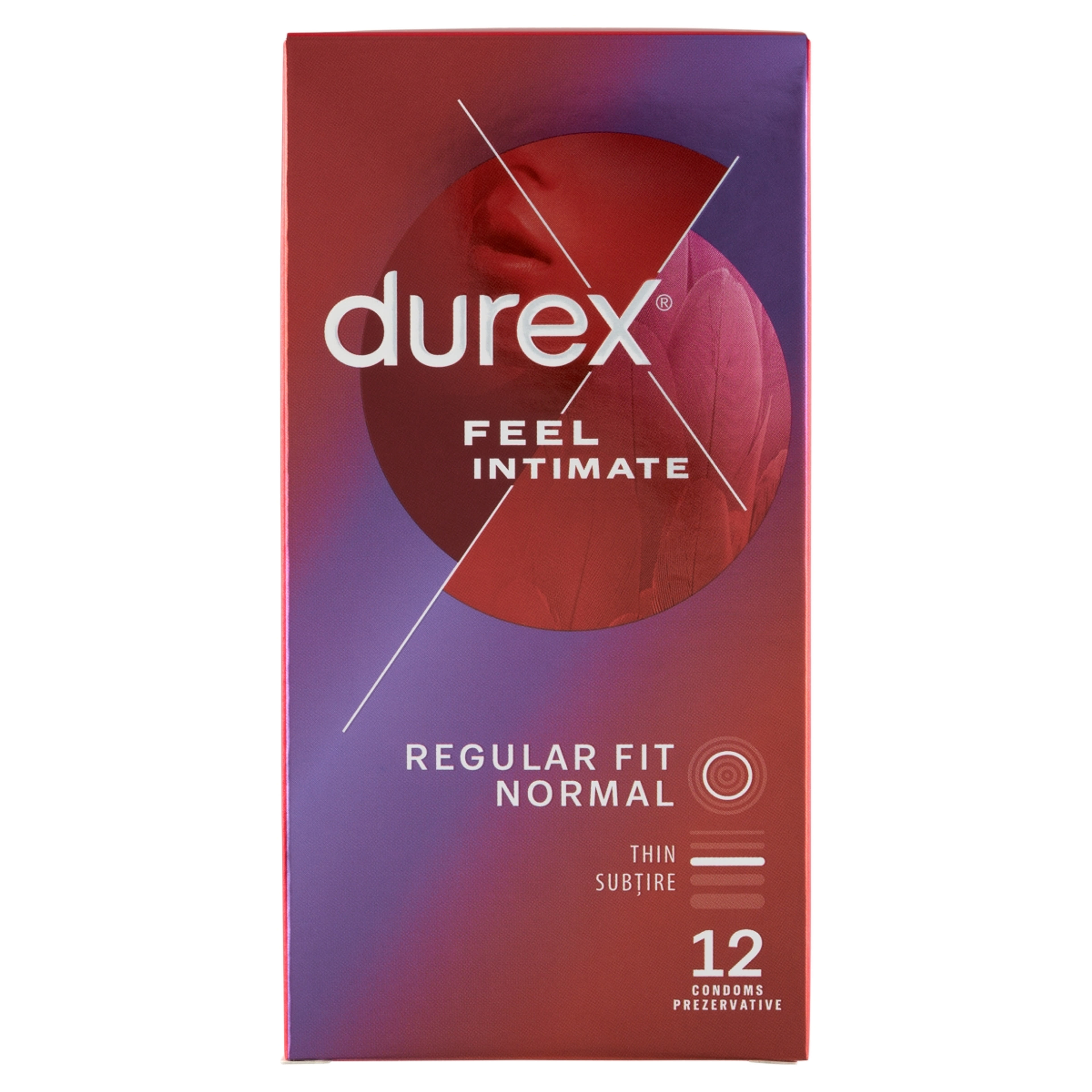 Durex Feel Intimate óvszer - 12 db