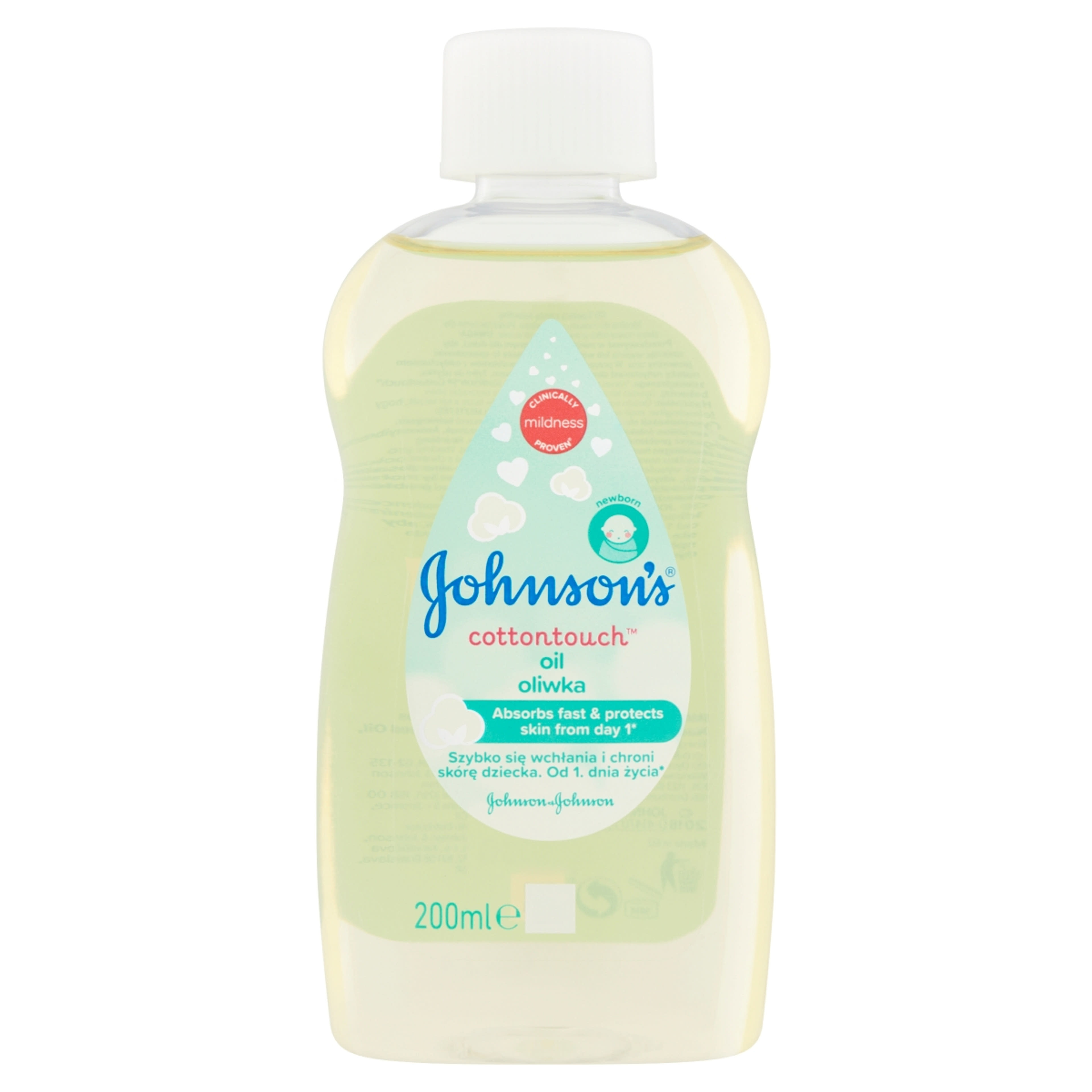 Johnson's CottonTouch babaolaj  - 200 ml